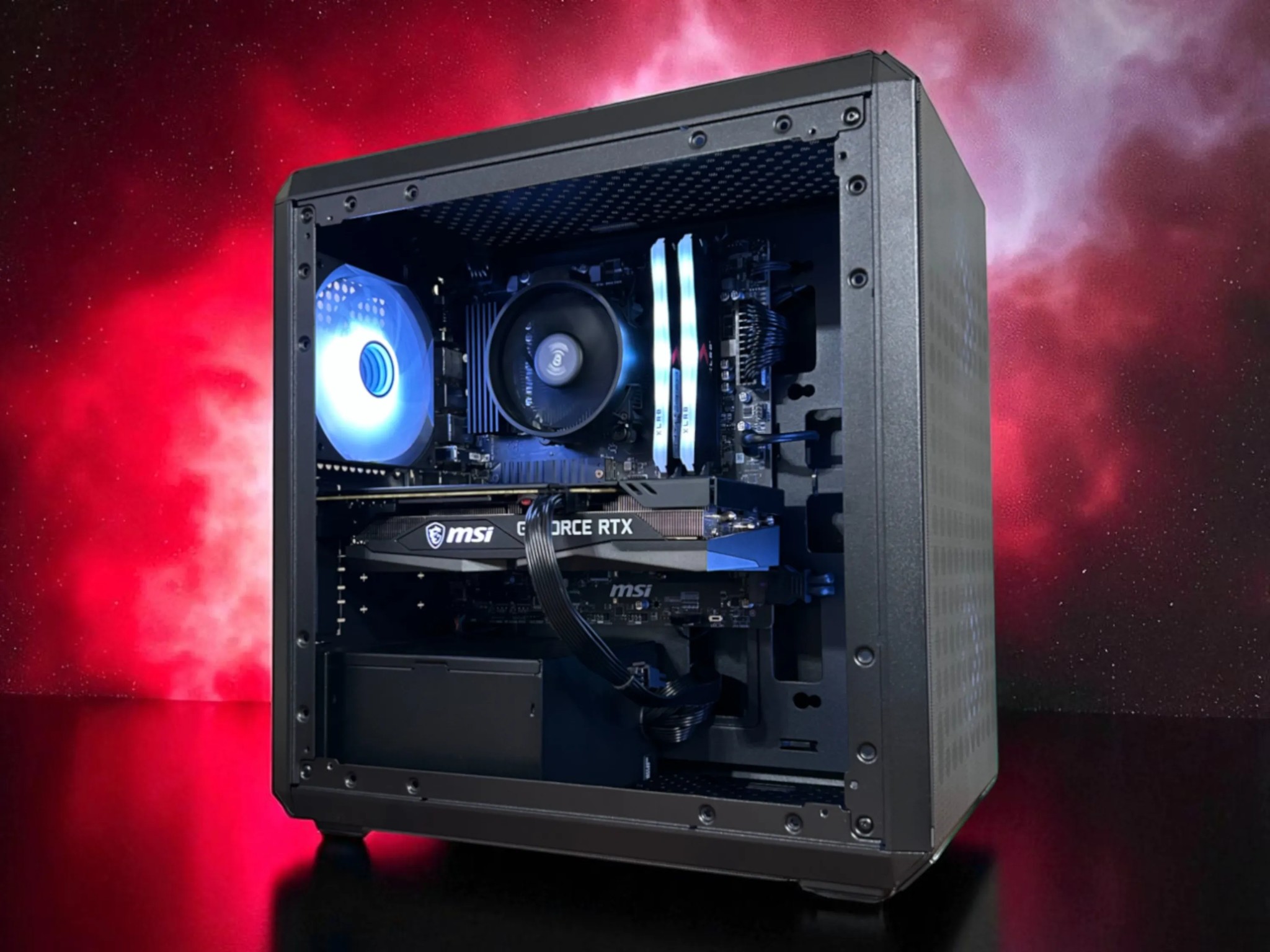RTX 3050 8GB | Ryzen 5 5500 | 16GB DDR4 | 1TB NVMe | WI-FI | The Dark Trooper RTX