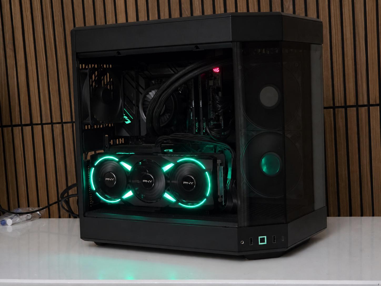 Black V3 | RTX 5070TI | Ryzen 9 7950x | 32GB DDR5 | 1TB NVME | GOLD PSU | Windows 11 | WIFI