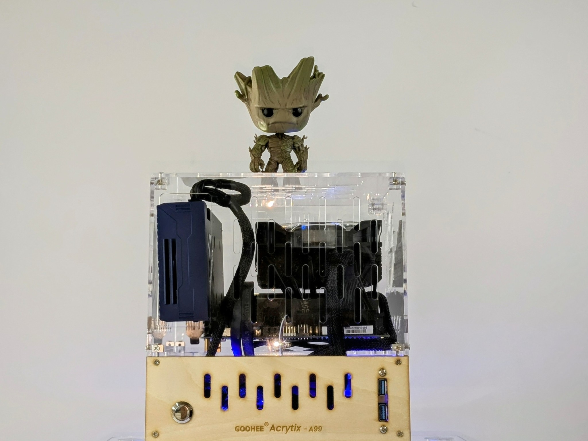 "Holo-Wood" Beast(AM5)🪵Intel ARC A750🧬Ryzen 5 8400F🧬32GB DDR5 RAM🧬1TB NVMe M.2 SSD🧬Windows 11 Pro✅