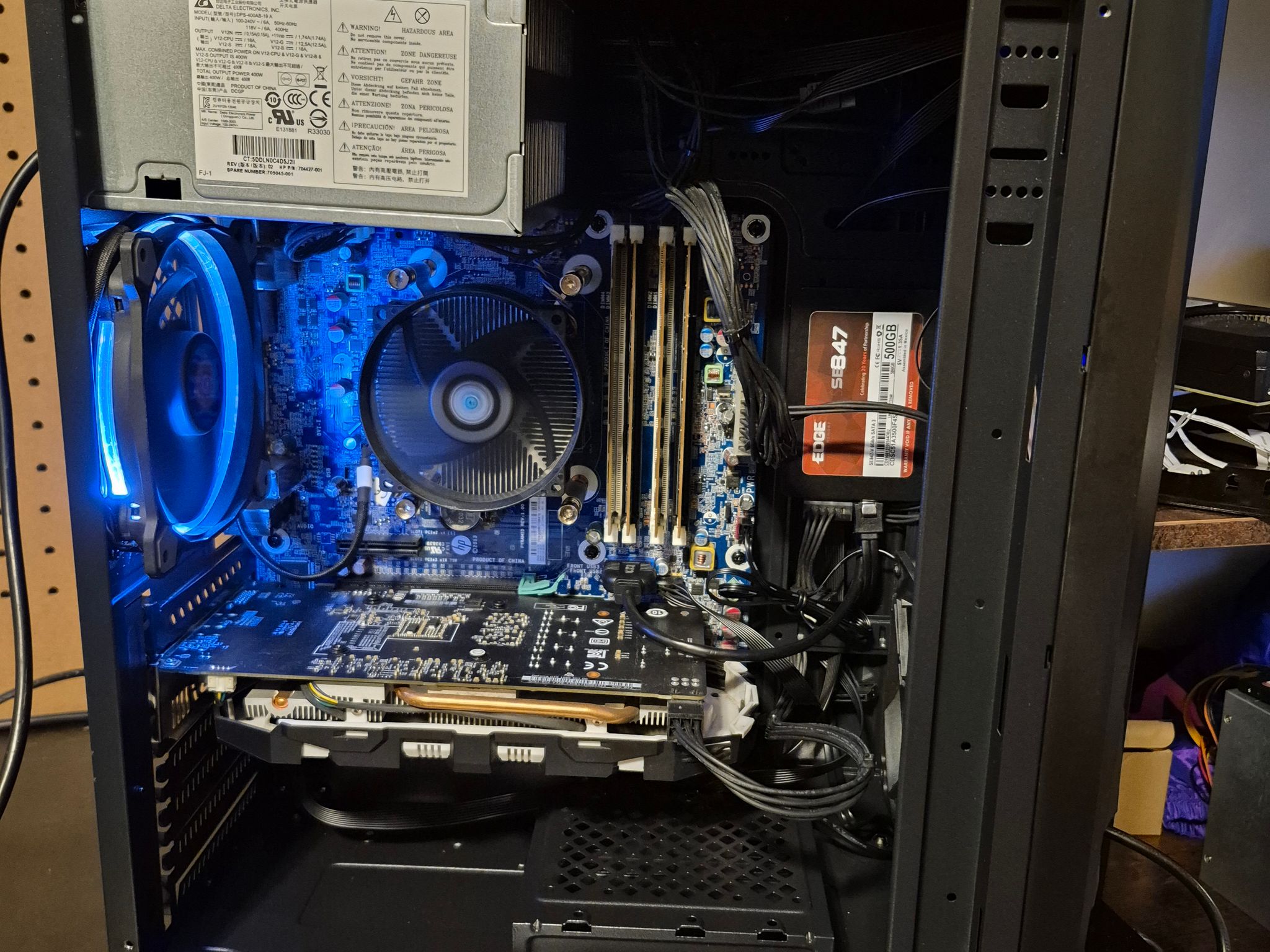 Ultra Budget | 90 FPS Fortnite | i5-4570, 16GB RAM, 500GB SSD, GTX 1060 3GB, RGB, Wifi