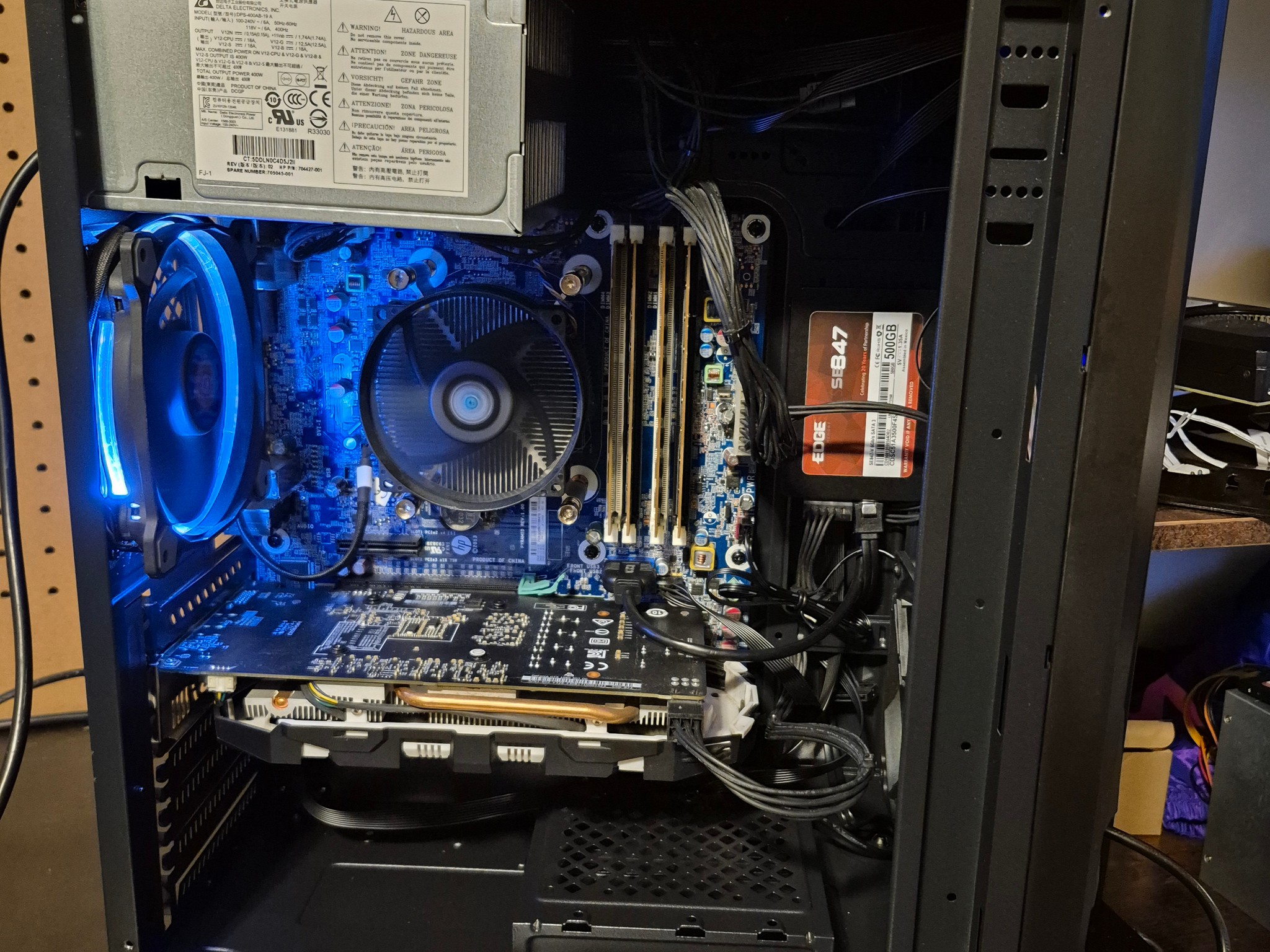 Ultra Budget | 90 FPS Fortnite | i5-4570, 16GB RAM, 500GB SSD, GTX 1060 3GB, RGB, Wifi