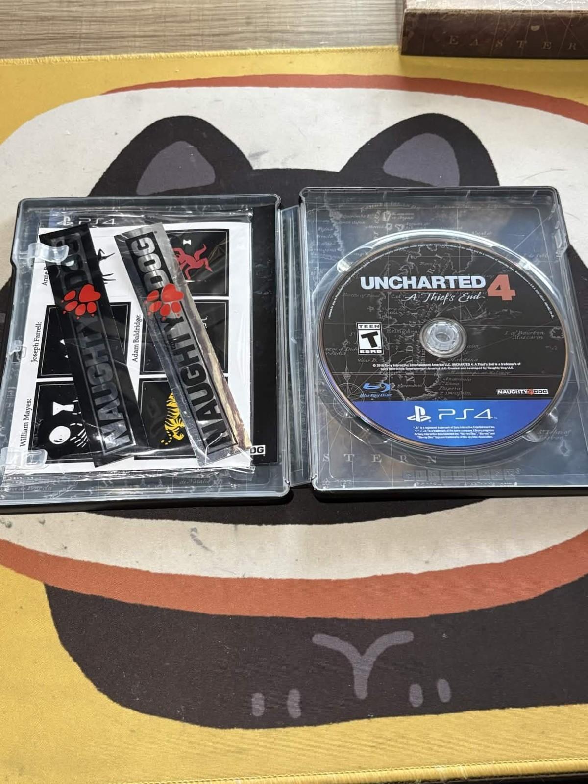 Uncharted 4: A Thief's End (Sony PlayStation 4, 2016) (ED)