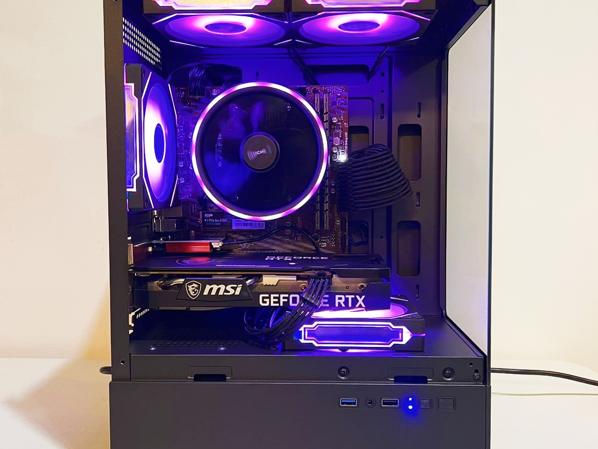 🔥SALE🔥 R5-5600|RTX 3060|32GB RAM|1TB M.2|WIFI|ARGB FANS|-DepxTech Brand NEW Pre-Built PC Value PCs