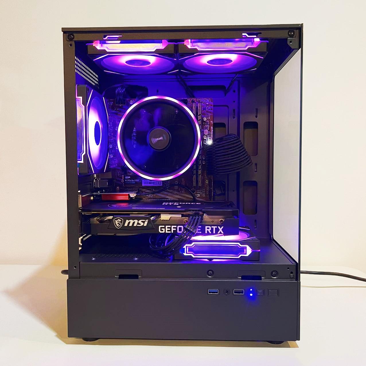 🔥SALE🔥 R5-5600|RTX 3060|32GB RAM|1TB M.2|WIFI|ARGB FANS|-DepxTech Brand NEW Pre-Built PC Value PCs