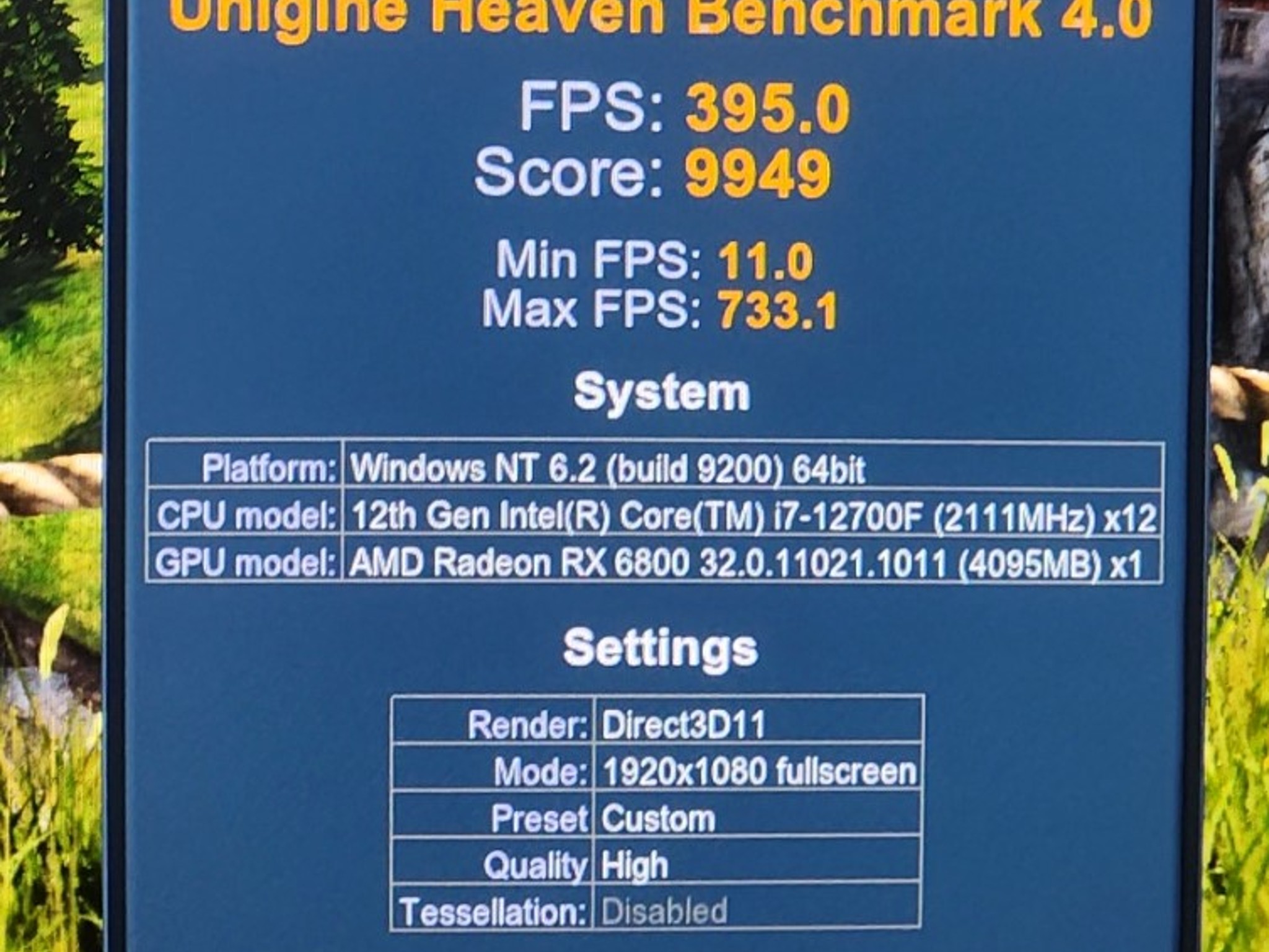 ALL "TUF" GAMING MONSTER!!! 12700F/6800