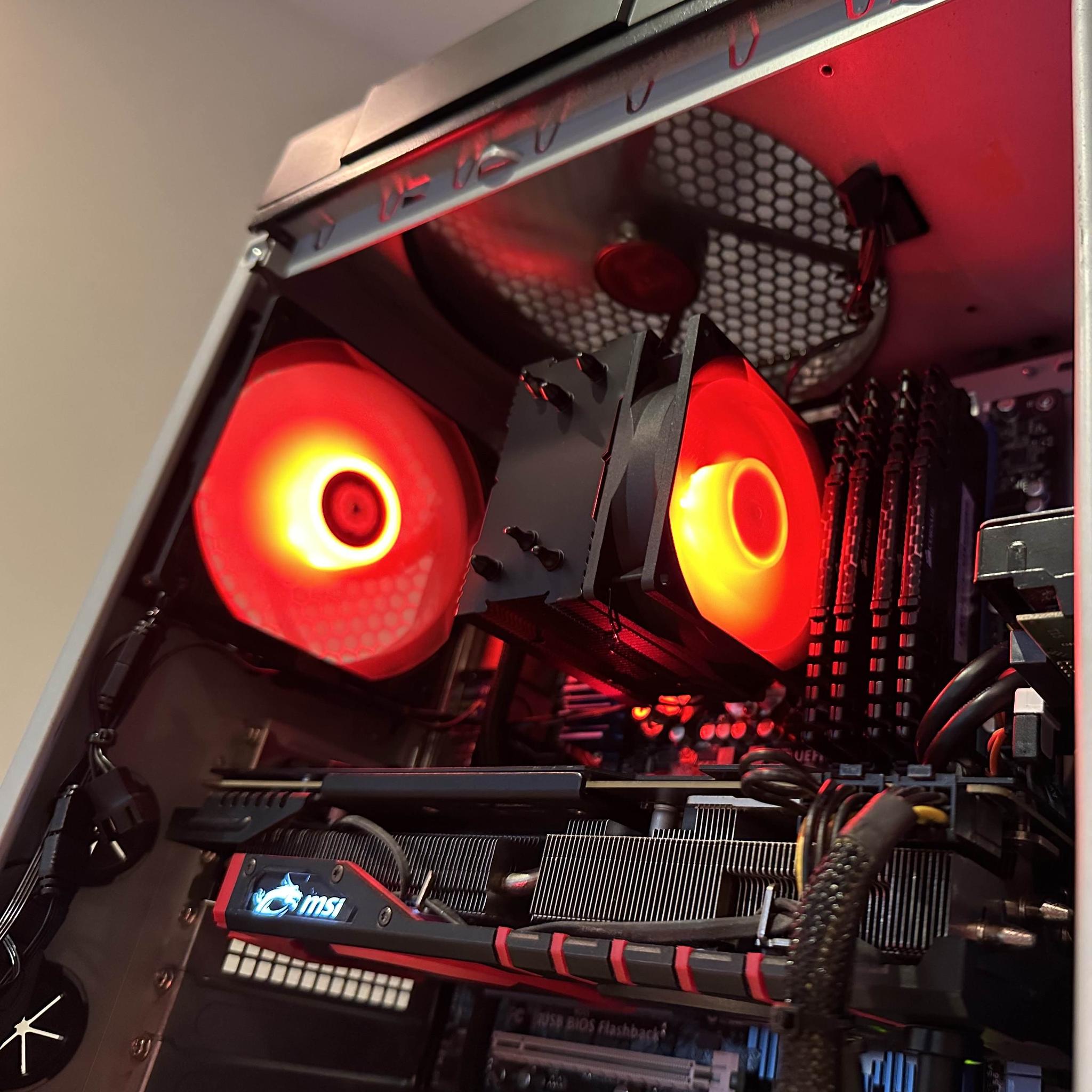 Starter Gaming PC – Intel Core i7-3770K | MSI AMD R9 390X | 16GB RAM | 500GB SSD & 1TB HDD | Win10