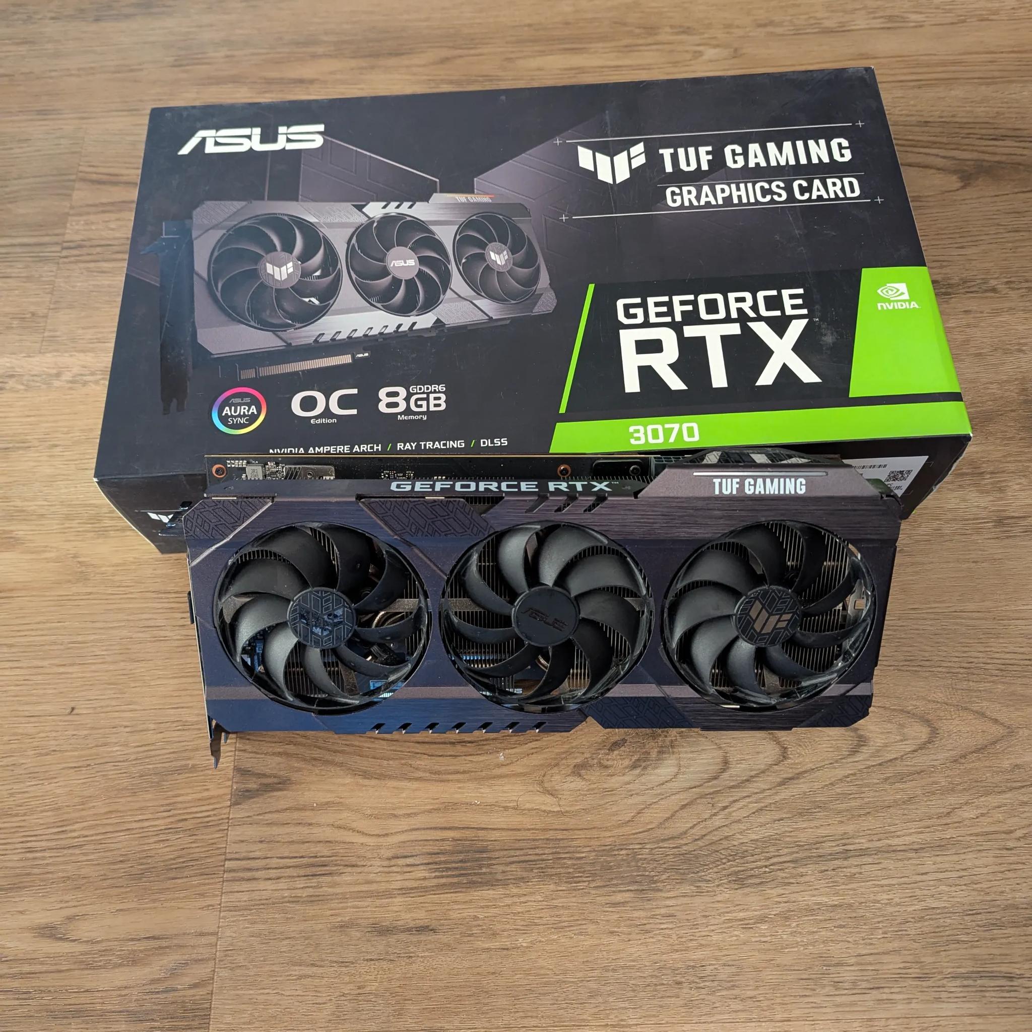 ASUS TUF Gaming GeForce RTX 3070 8GB GDDR6 Graphics Card (with Box)