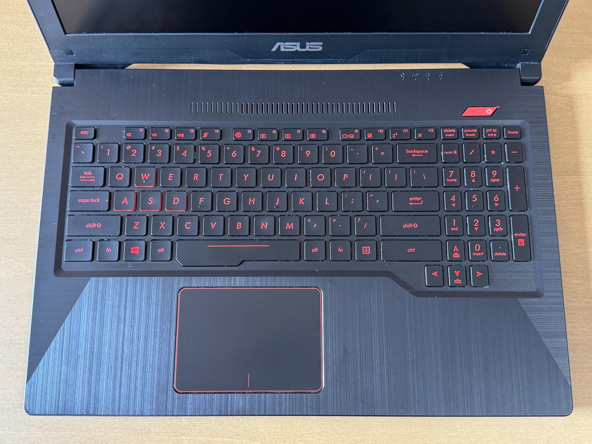 Asus FX503VM-NS52 Gaming Laptop i5-7300HQ Nvidia GTX 1060 16GB RAM1 1TB NVMe Windows 11 Refurbished