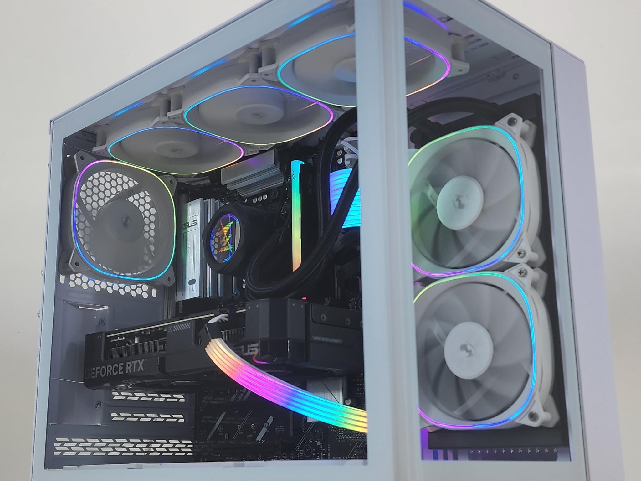 Gaming PC Ryzen 7 7700 16GB RAM 1TB SSD RTX 4070 12GB Windows 11 Computer