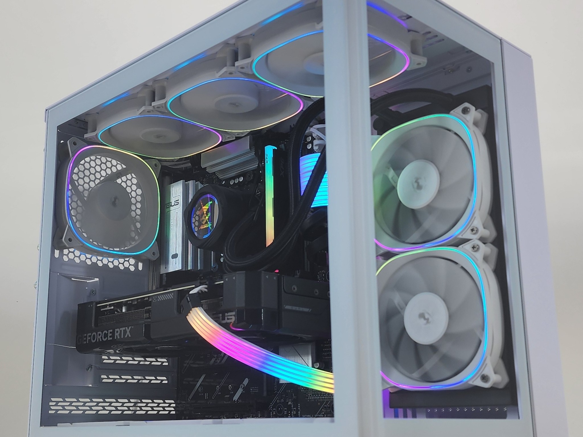 Gaming PC Ryzen 7 7700 16GB RAM 1TB SSD RTX 4070 12GB Windows 11 Computer