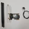 WiFi 5 PCIe Card | Intel AC 9560 Chip, 867Mbps Dual-Band 2.4GHz/5GHz, Bluetooth 4.2