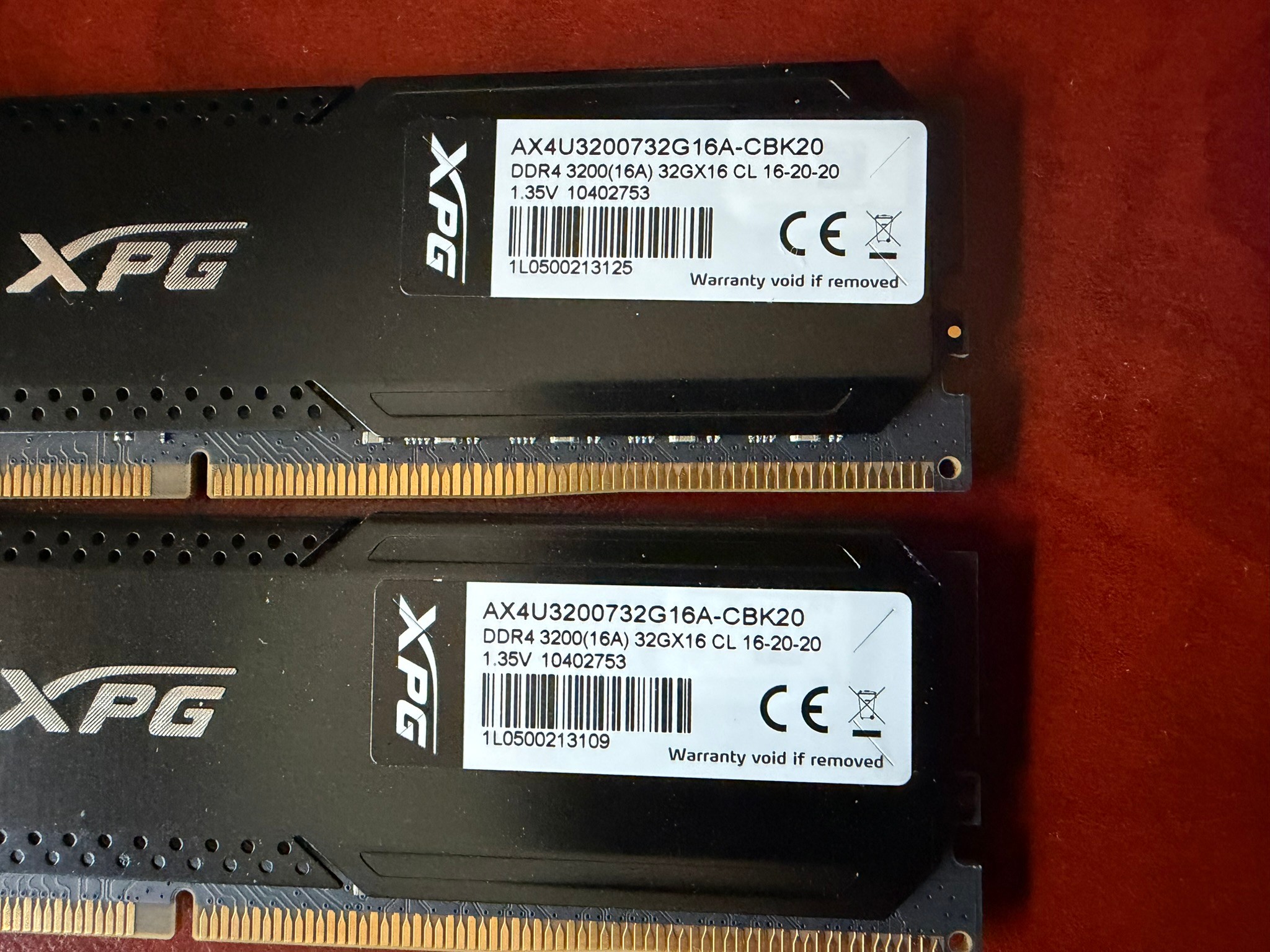 Adata XPG DDR4-3200 64GB Set