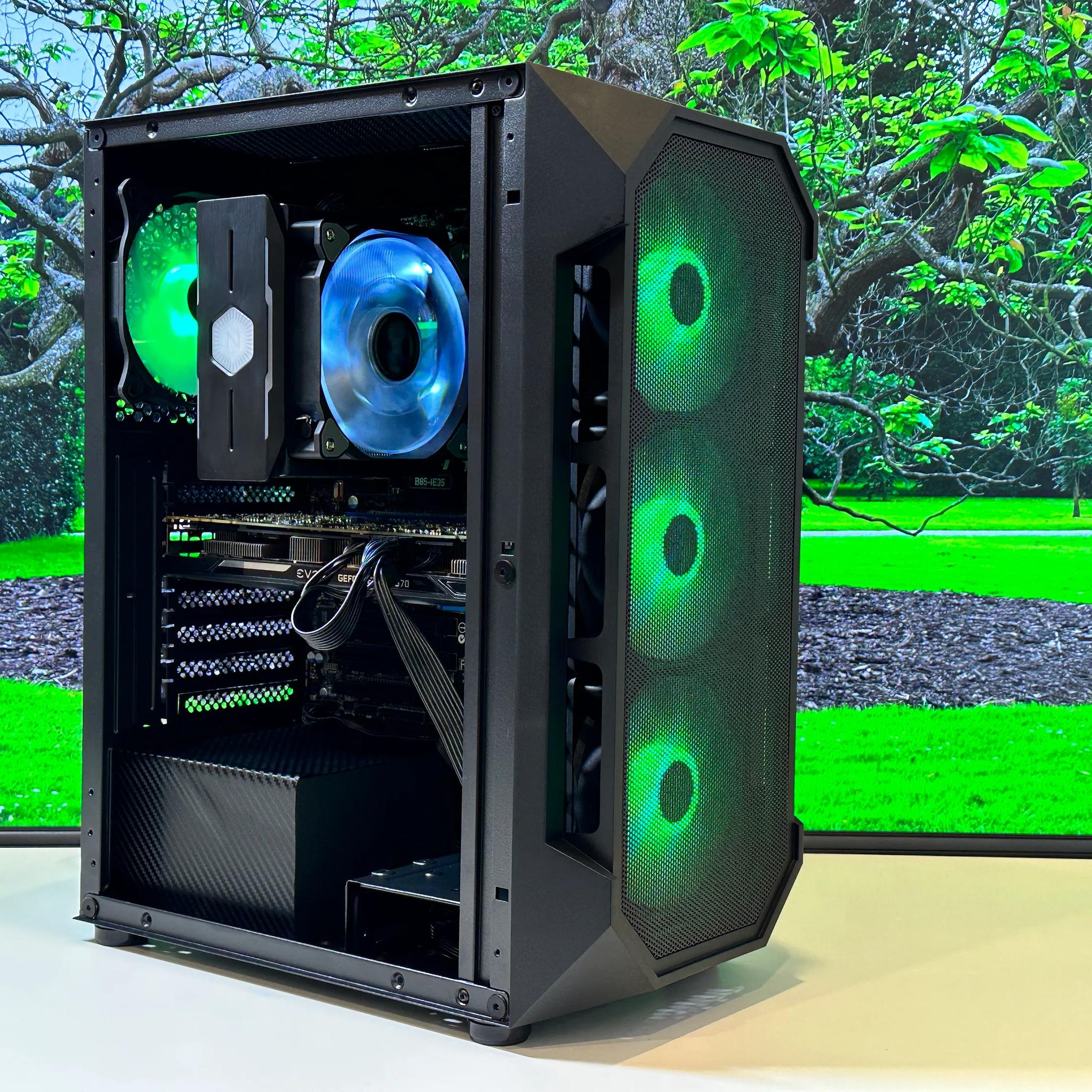 🔫💣For the 💵 💰-Budget Gaming PC-Nvidia GTX 970-Intel Xeon 1270 V3-16GB DDR4 RAM-500GB SSD