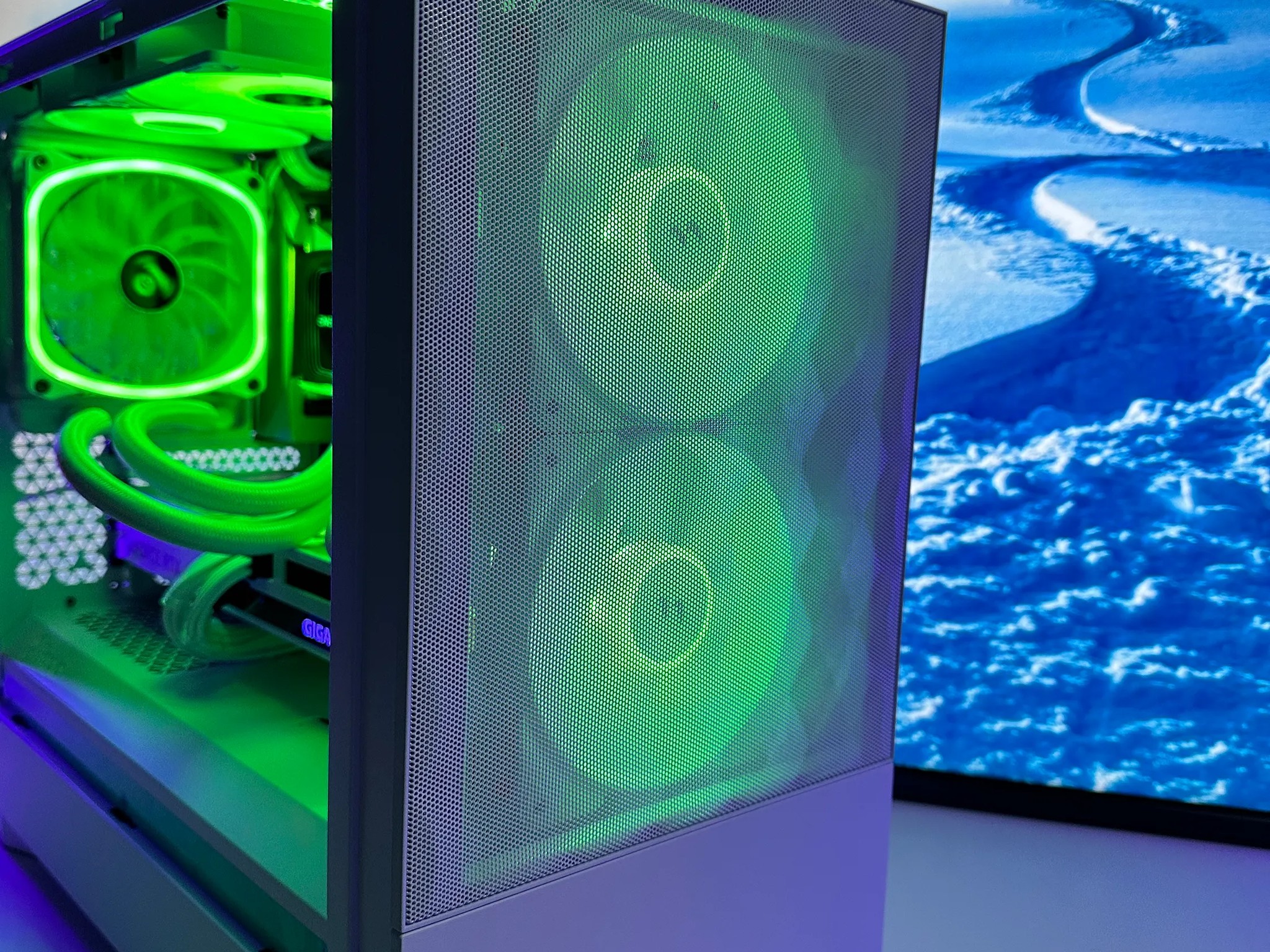 🧊👑Frieza👑🧊-Liquid Cooler Gaming PC-Nvidia RTX 3060 Ti 8GB-AMD Ryzen 5 5600X-16GB DDR4 -1TB NVME
