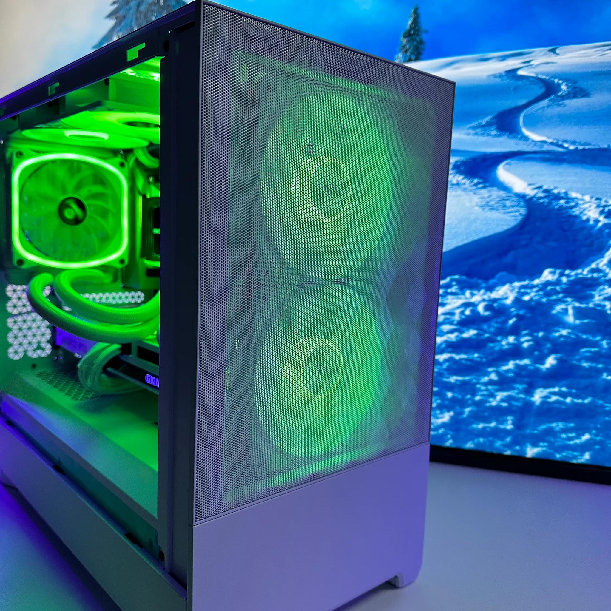 🧊👑Frieza👑🧊-Liquid Cooler Gaming PC-Nvidia RTX 3060 Ti 8GB-AMD Ryzen 5 5600X-16GB DDR4 -1TB NVME