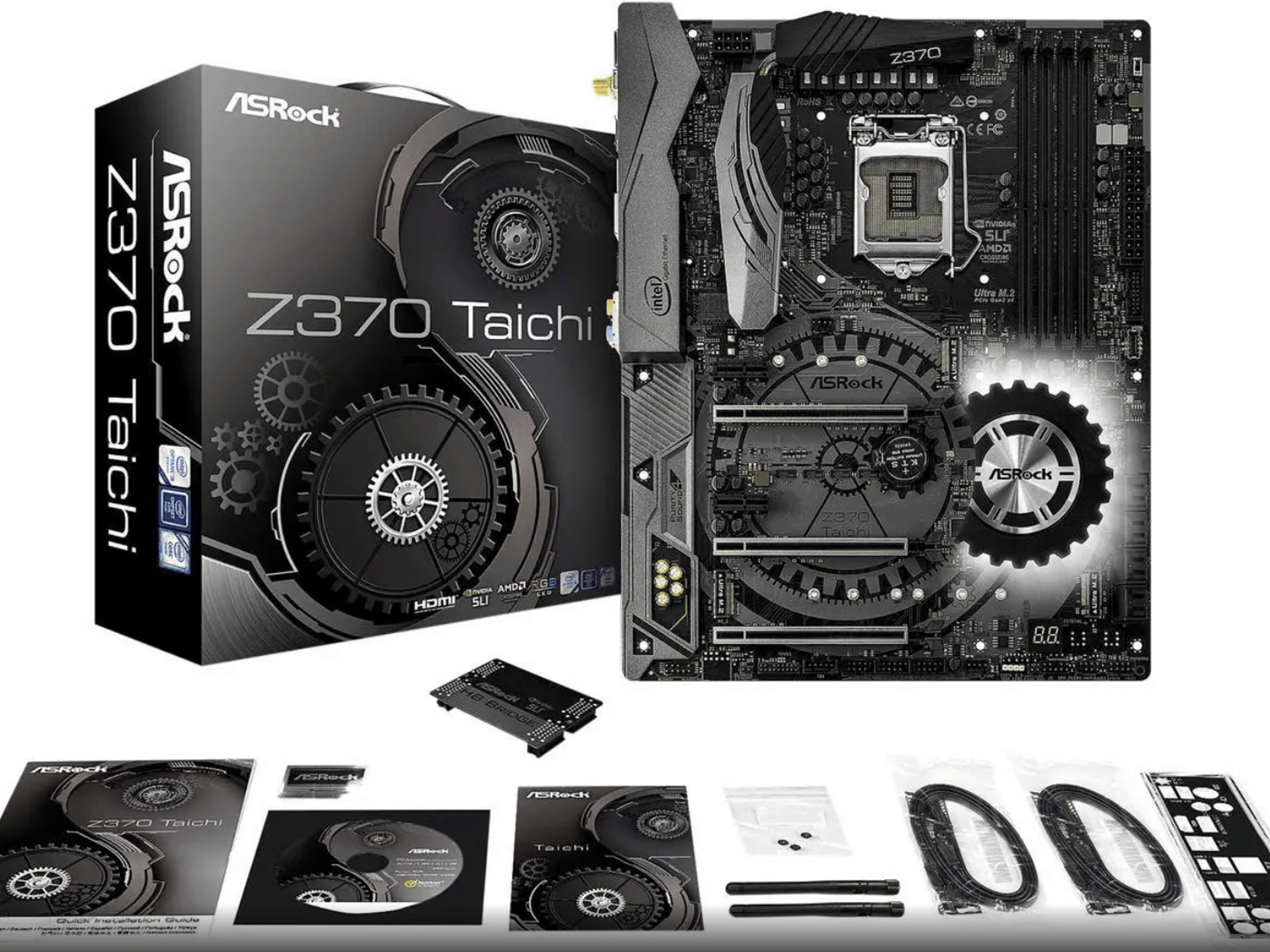 ASROCK Z370 TAICHI LGA1151 Intel DDR4 ATX Motherboard (NEW & UNUSED!)