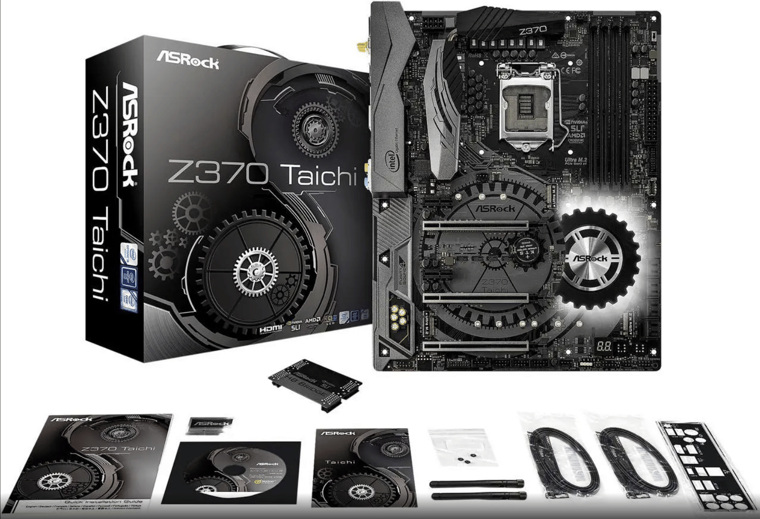 ASROCK Z370 TAICHI LGA1151 Intel DDR4 ATX Motherboard (NEW & UNUSED!)