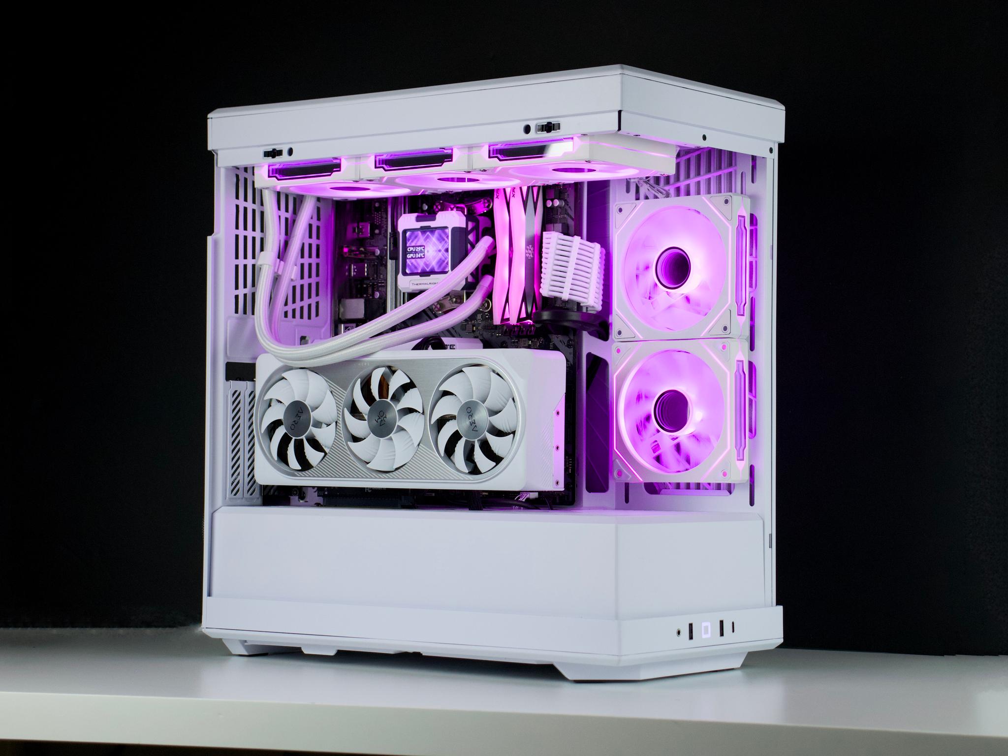 ❄️🧊💎Snowfall - Whiteout 1440P Gaming PC | RTX 4070, Ryzen 7 5800X, 32GB RAM, 1TB NVMe SSD - 💎🧊❄️