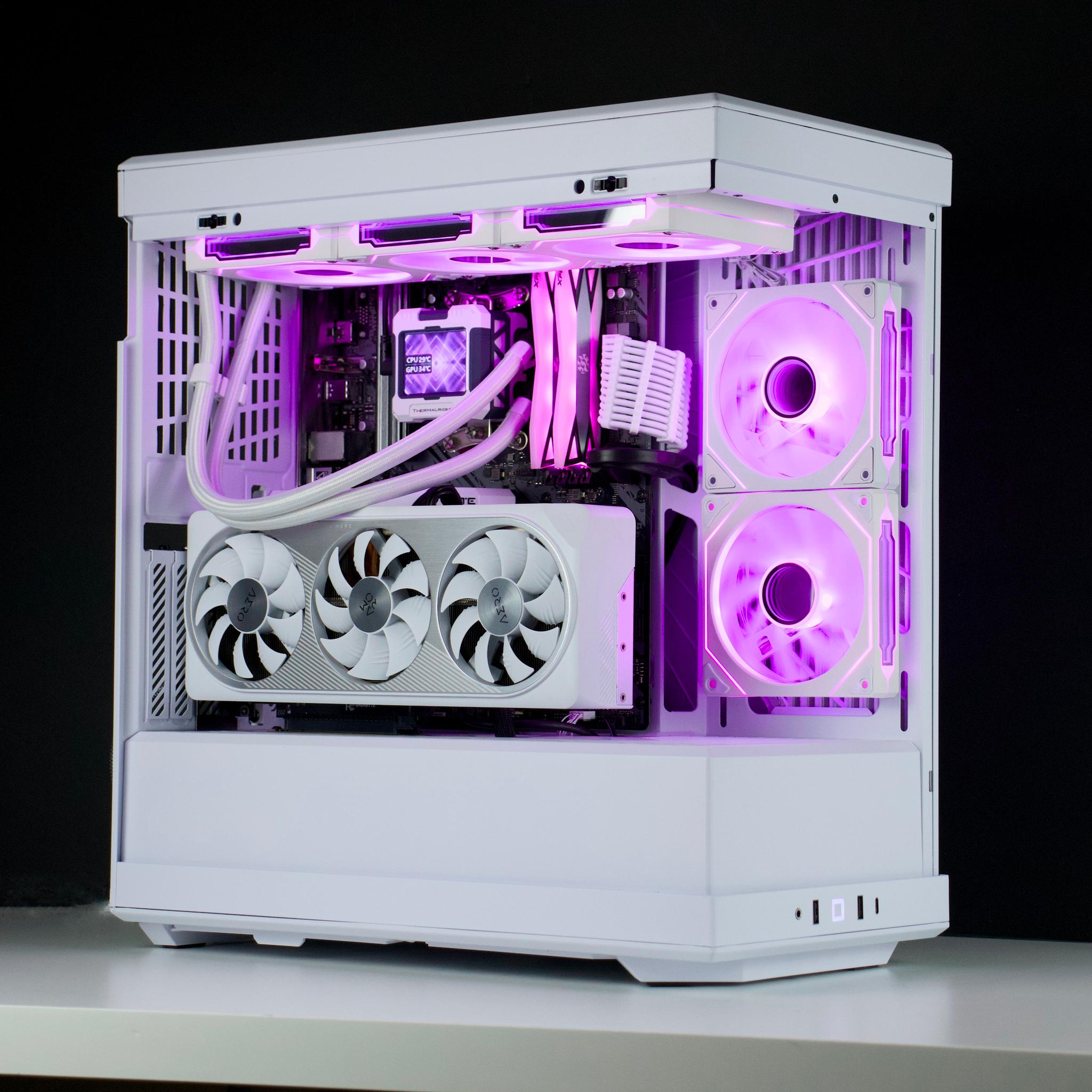 ❄️🧊💎Snowfall - Whiteout 1440P Gaming PC | RTX 4070, Ryzen 7 5800X, 32GB RAM, 1TB NVMe SSD - 💎🧊❄️