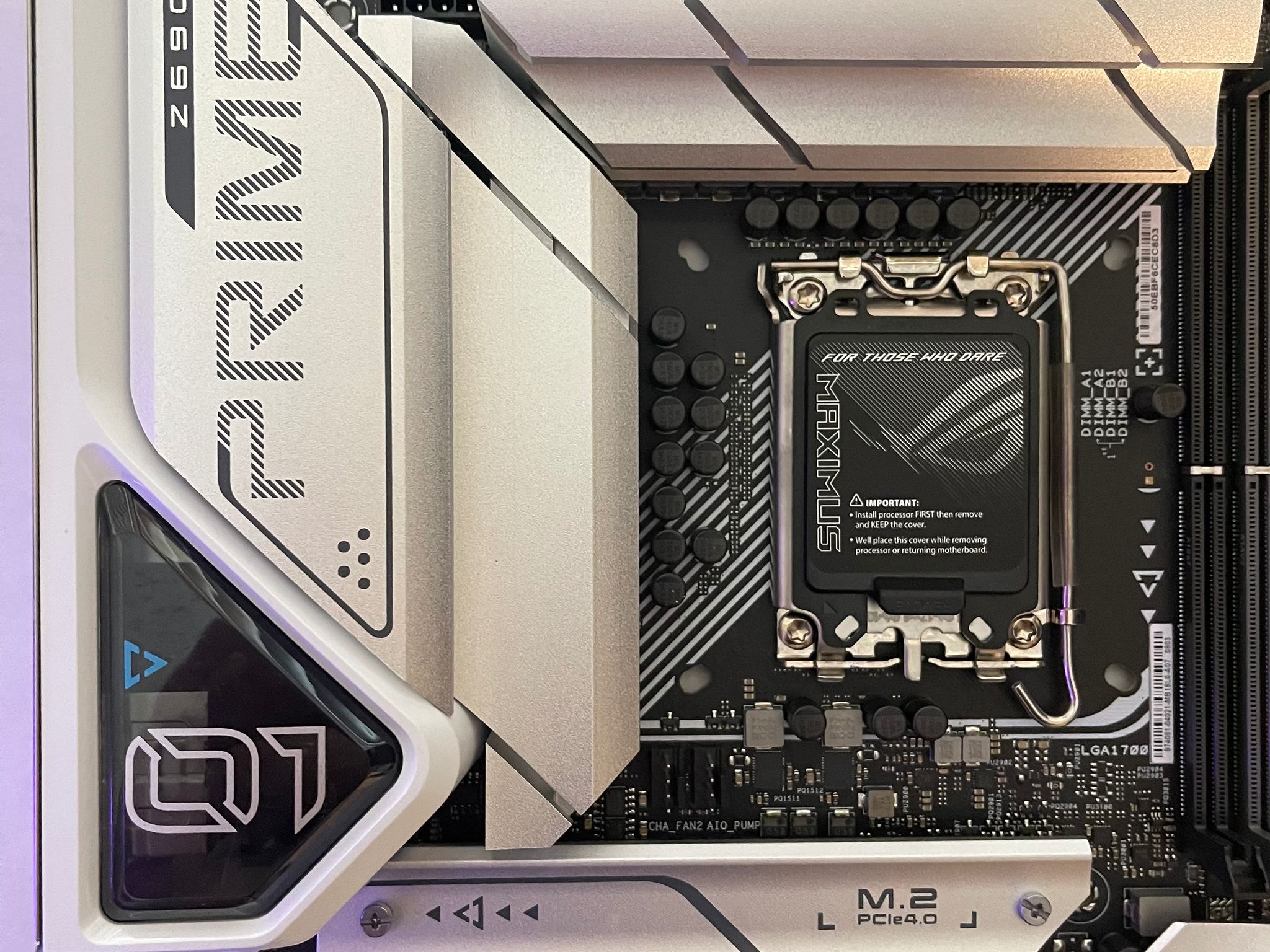 Asus PRIME Z690-A ATX LGA1700 Motherboard Silver/Black