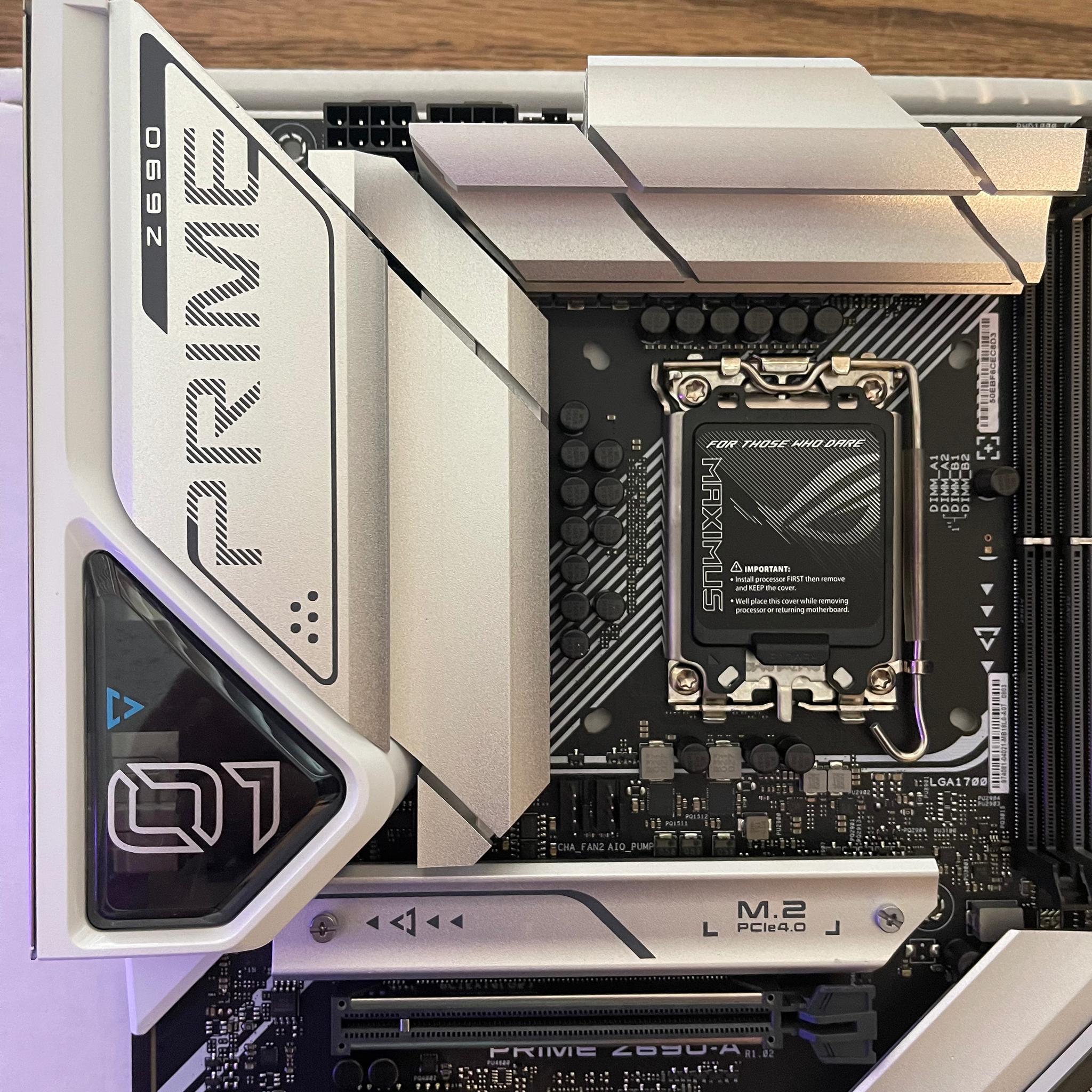 Asus PRIME Z690-A ATX LGA1700 Motherboard Silver/Black