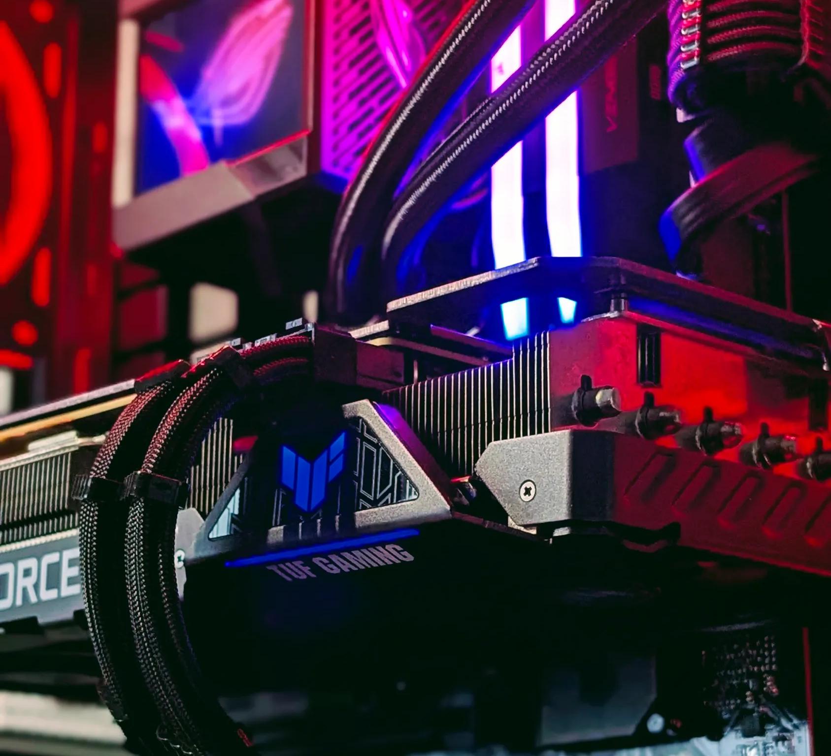ASUS BEAST GAMING PC | RYZEN 7600X3D | RTX 3080 | RYUJIN II LCD SCREEN AIO | 32GB RAM | 1440P/4K