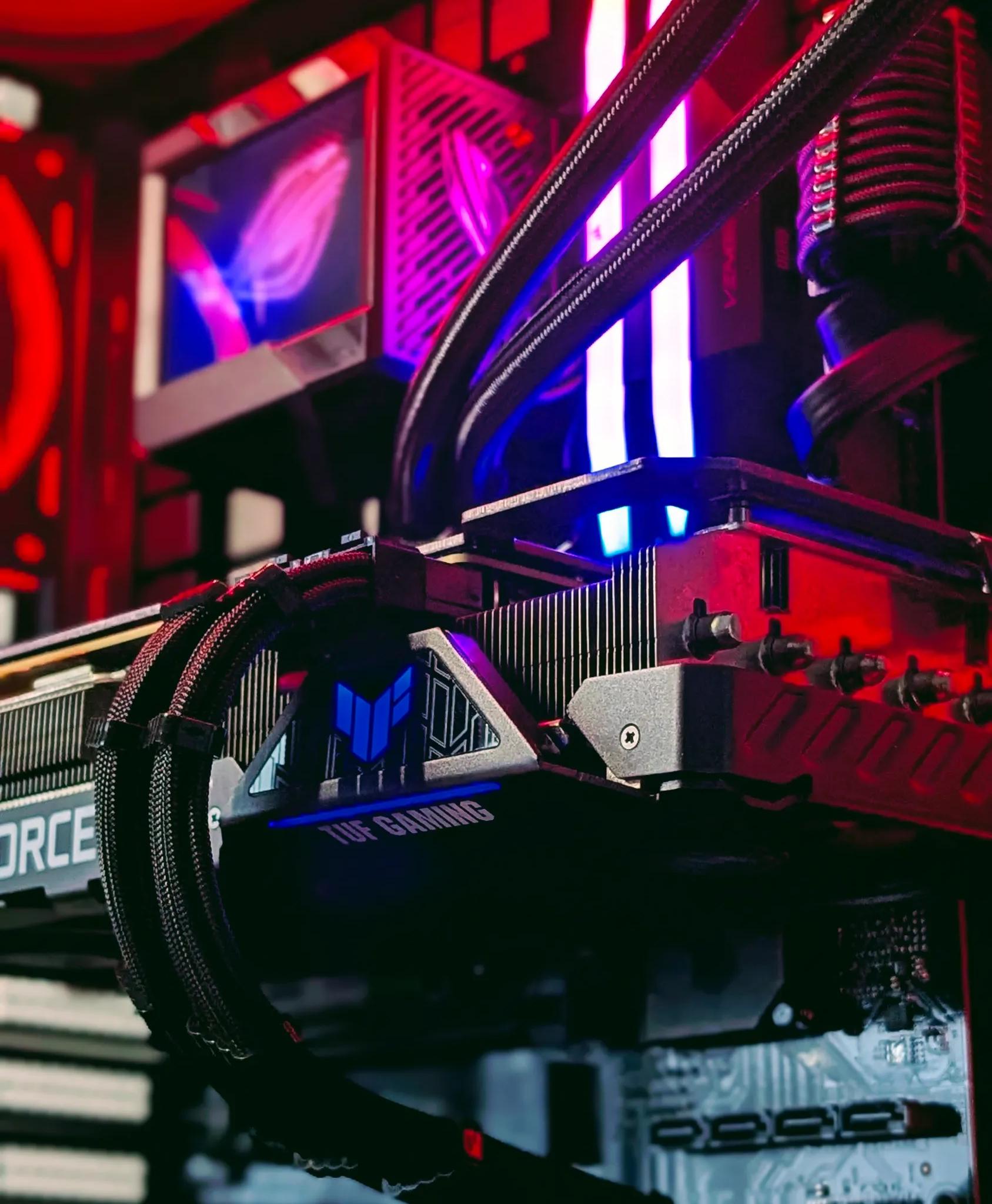ASUS BEAST GAMING PC | RYZEN 7600X3D | RTX 3080 | RYUJIN II LCD SCREEN AIO | 32GB RAM | 1440P/4K