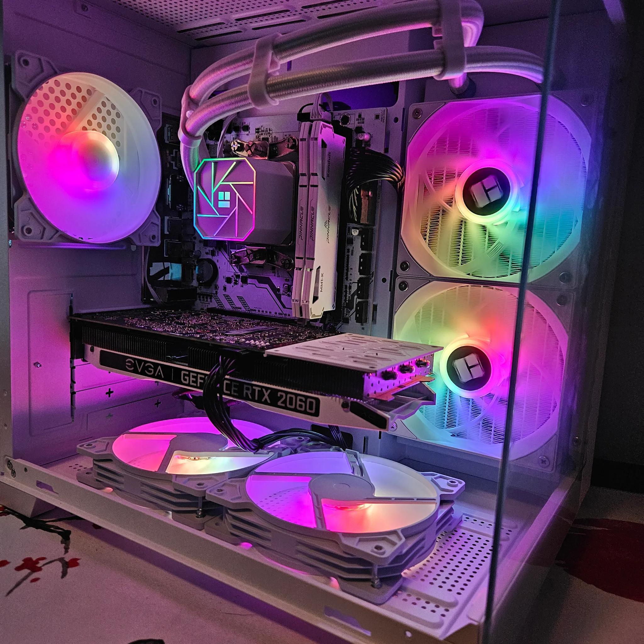 Arctic Rig Liquid cooled Ryzen 5 / 16GB DDR4/ 1TB SSD / RTX 2060