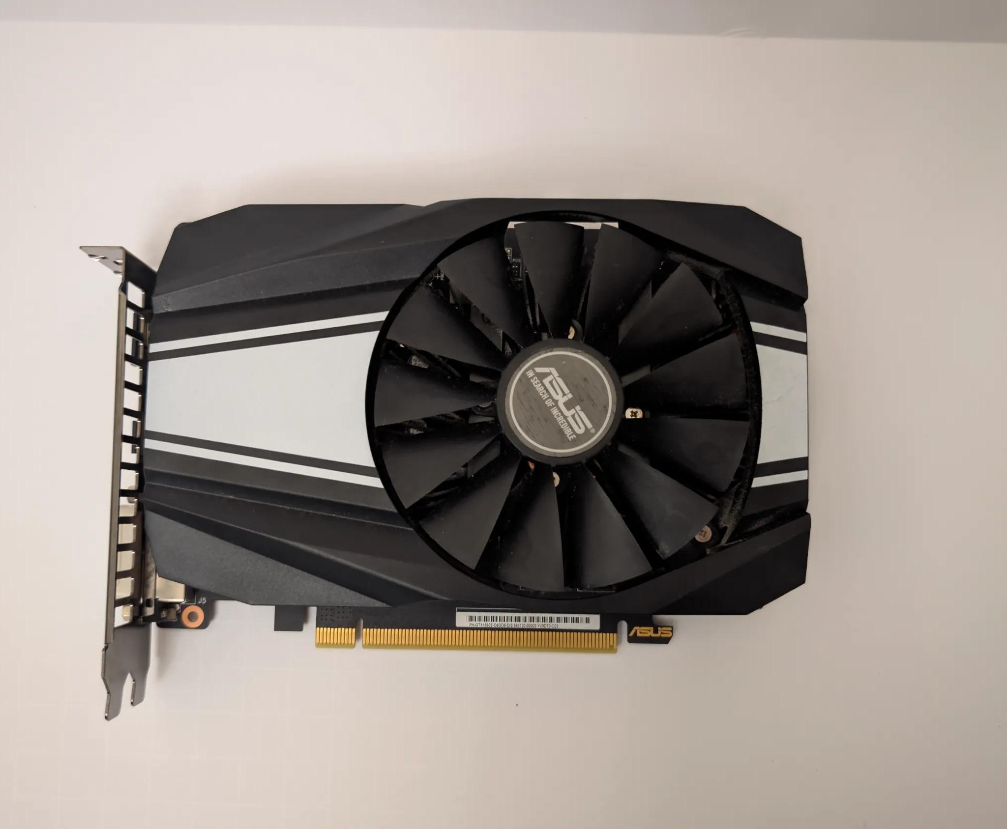 GTX 1660 SUPER GDDR6 6GB ASUS (PH-GTX1660S-06G)