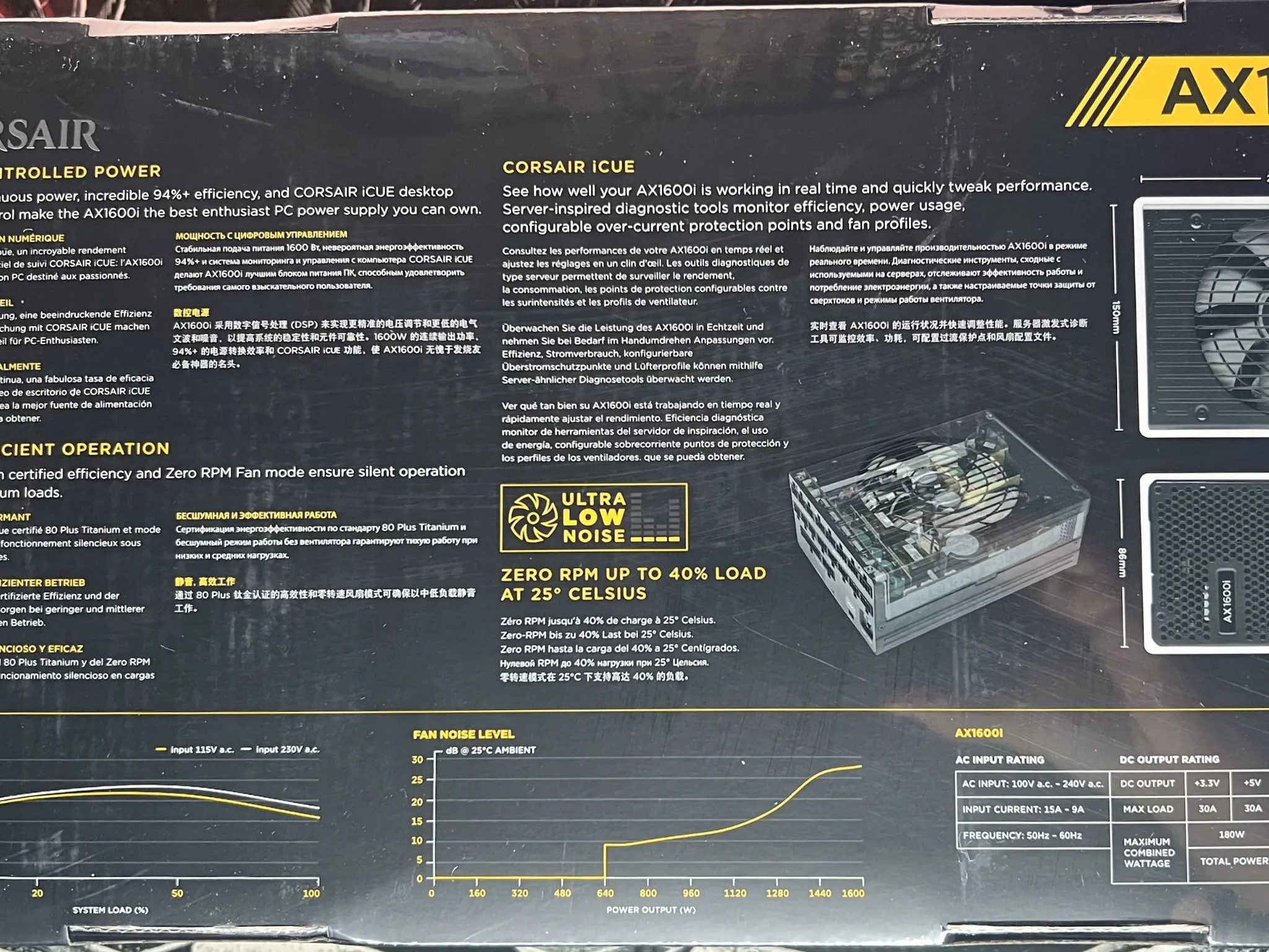 BNIB Corsair AX1600i Power Supply! Discounted Price, Don't Miss Out! #1 PSU On The Market!