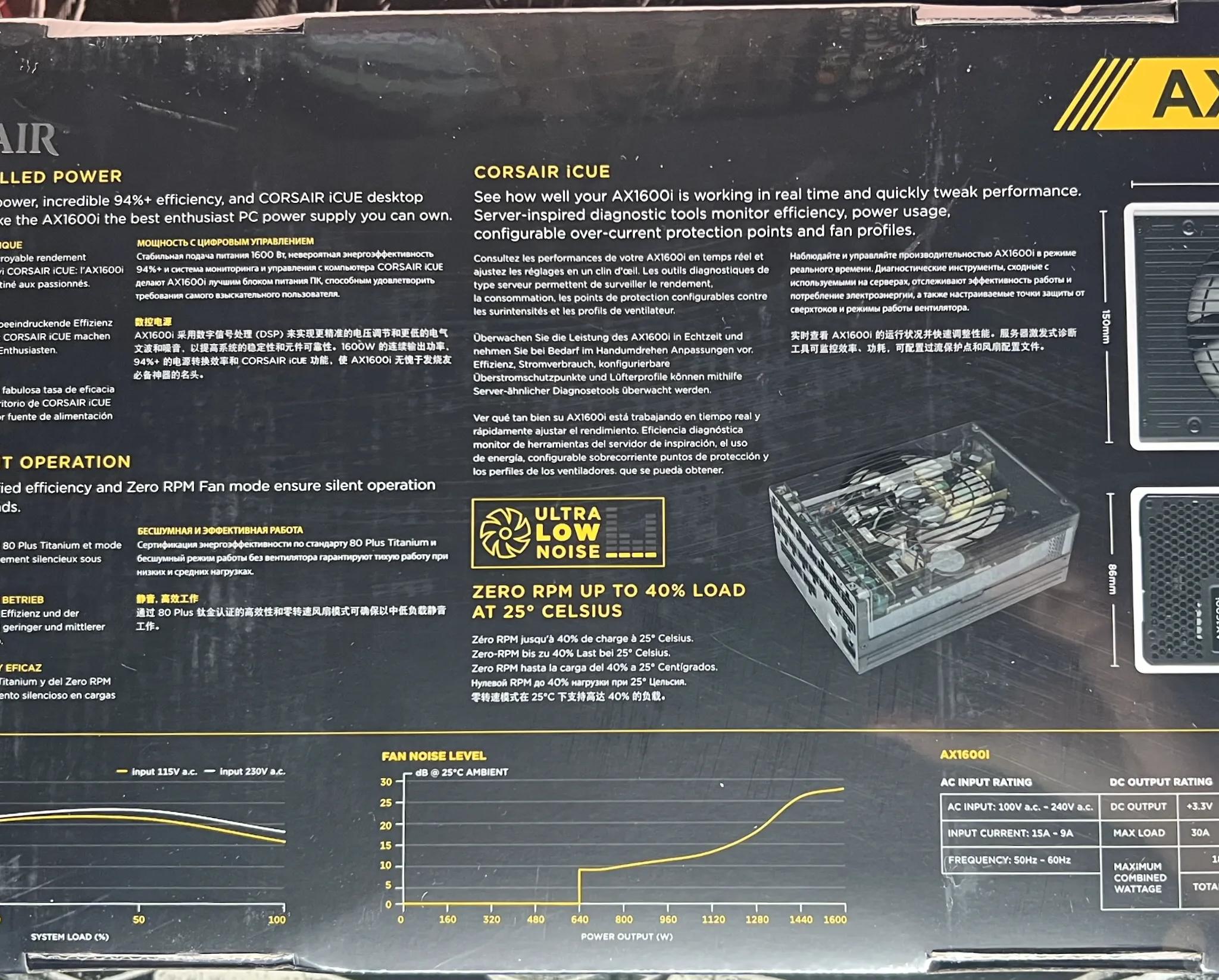 BNIB Corsair AX1600i Power Supply! Discounted Price, Don't Miss Out! #1 PSU On The Market!