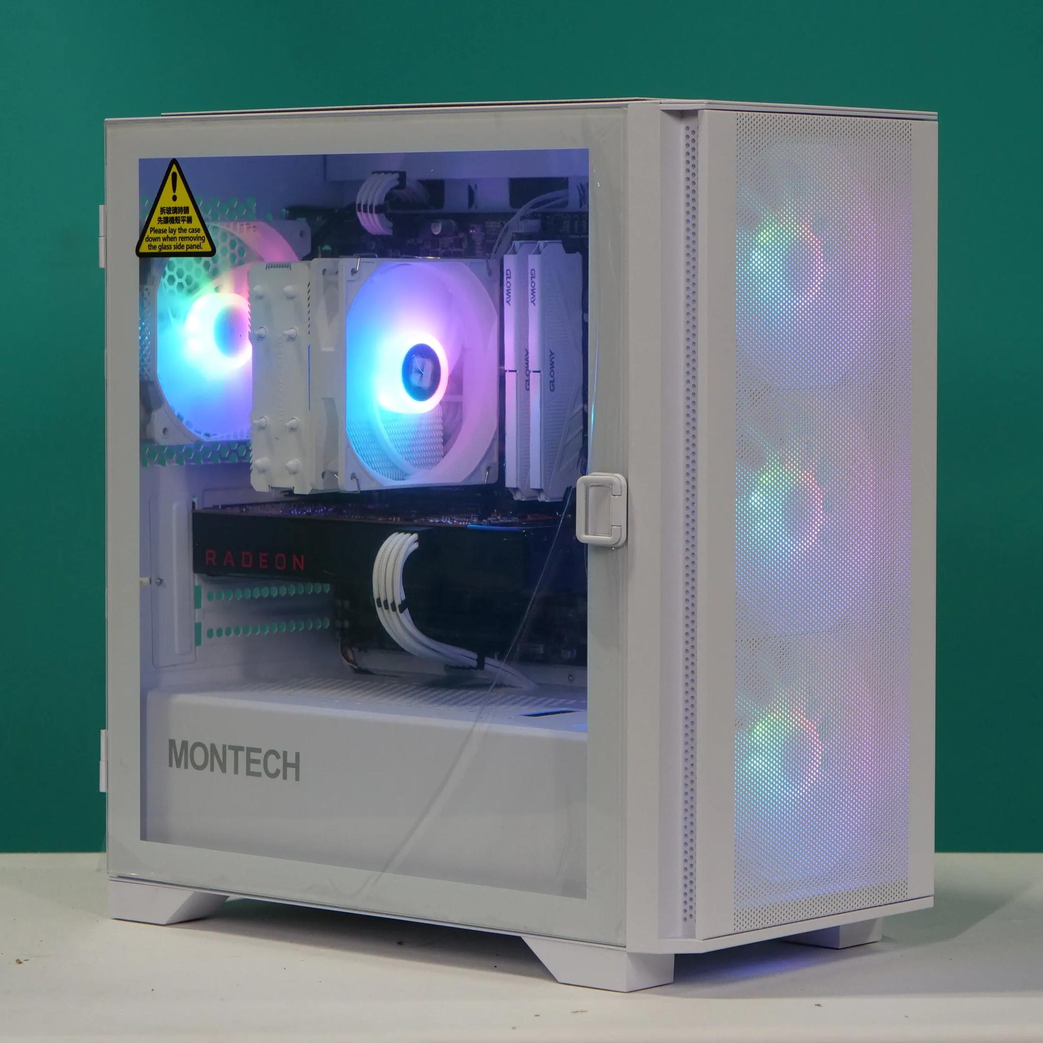 UCW Ready to Play Q170 "Thats about White" Build (i7-7700 + RX 580X 8gb + 16gb RAM)