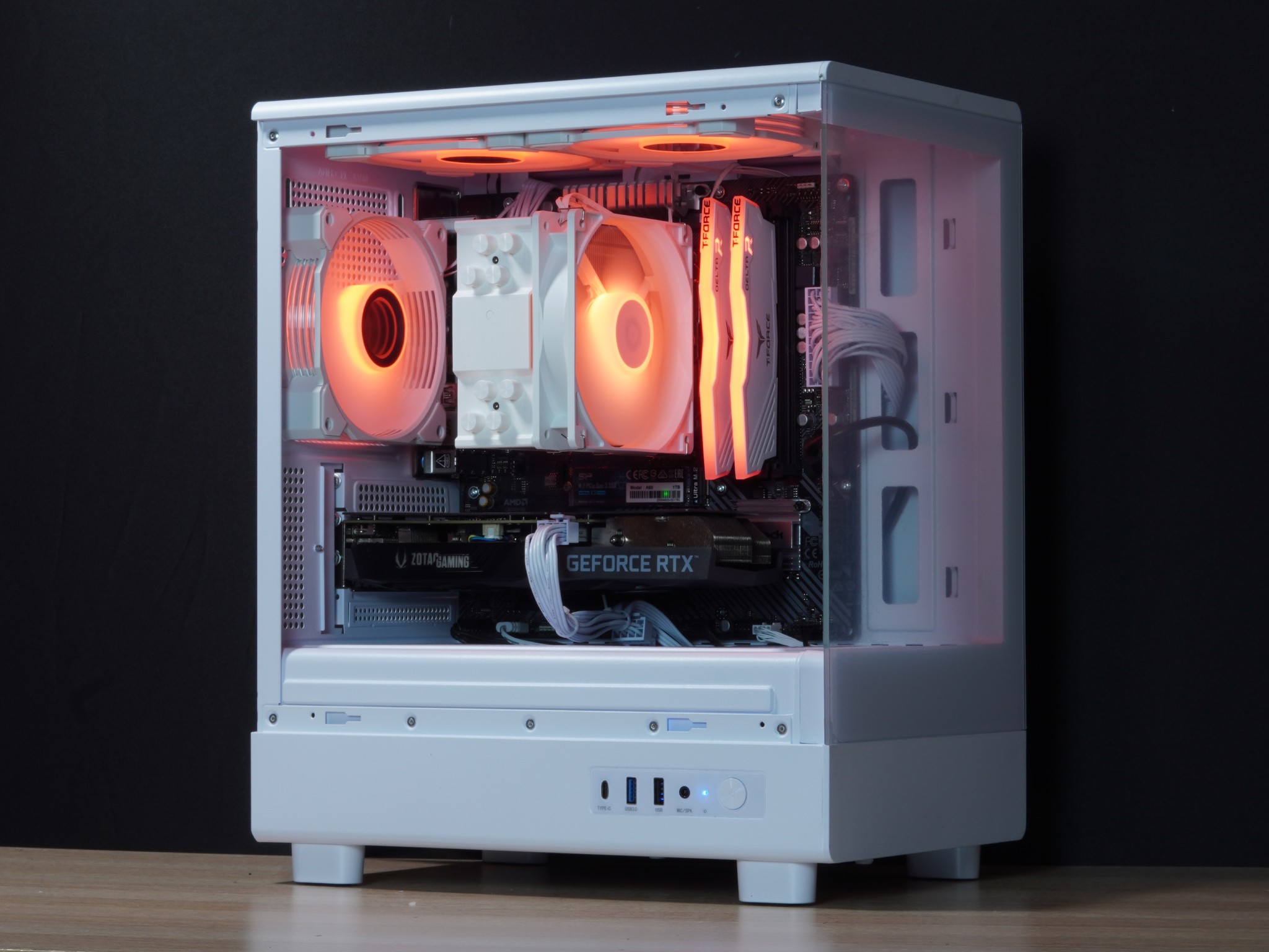 🔥Blaze🔥 RTX 3060, Ryzen 5 5500, 16GB DDR4 RAM, 1TB SSD w/ Wifi | 1080p Gaming PC |
