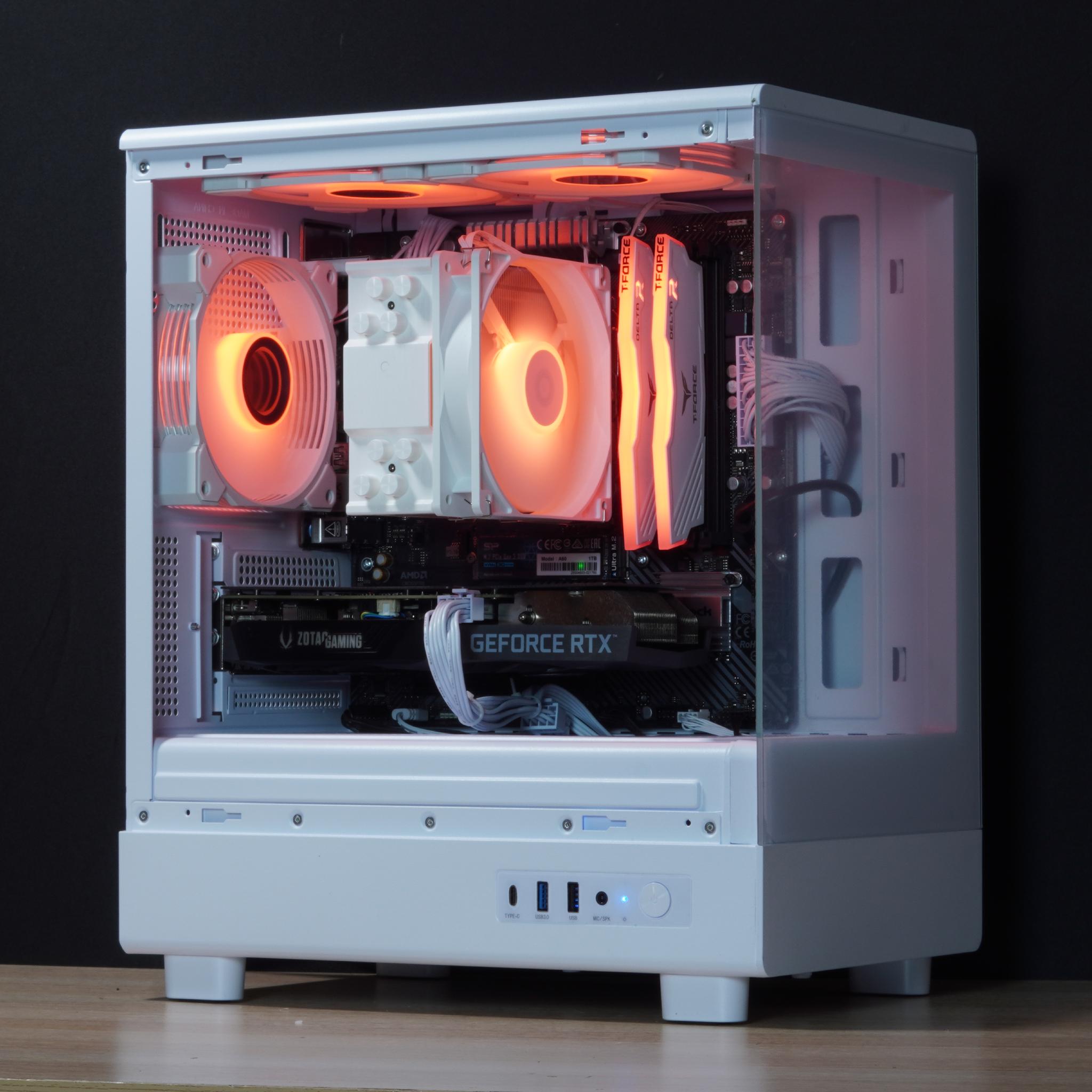 🔥Blaze🔥 RTX 3060, Ryzen 5 5500, 16GB DDR4 RAM, 1TB SSD w/ Wifi | 1080p Gaming PC |