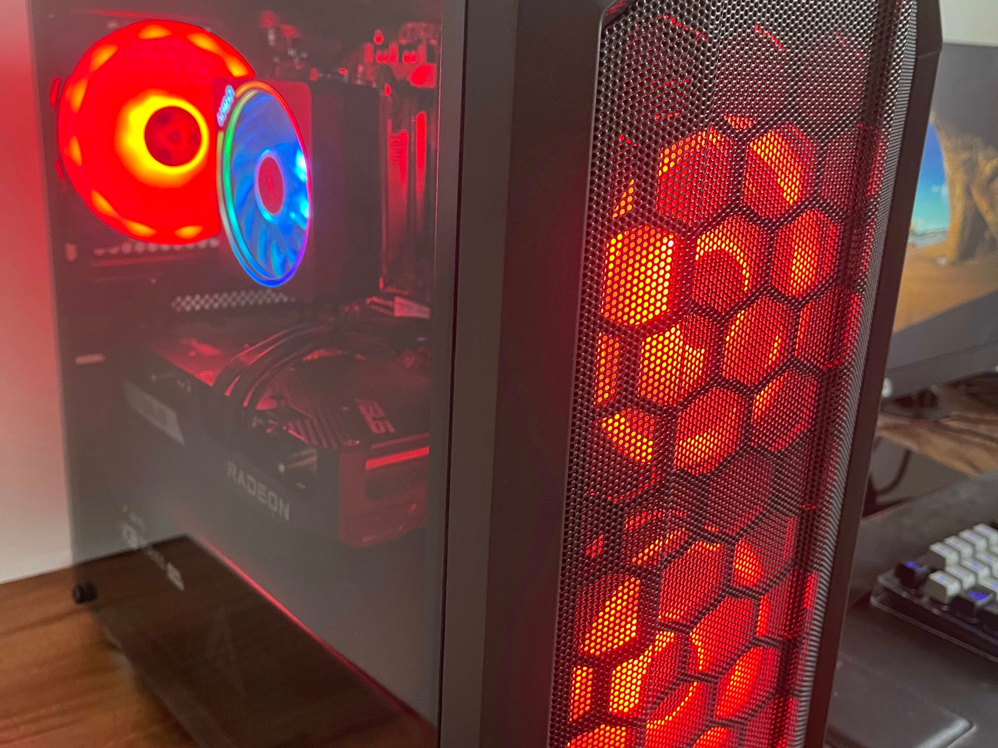 ON SALE- Budget Gamer Build Ryzen 3600x Micro Atx Gaming PC ,6600xt AMD 