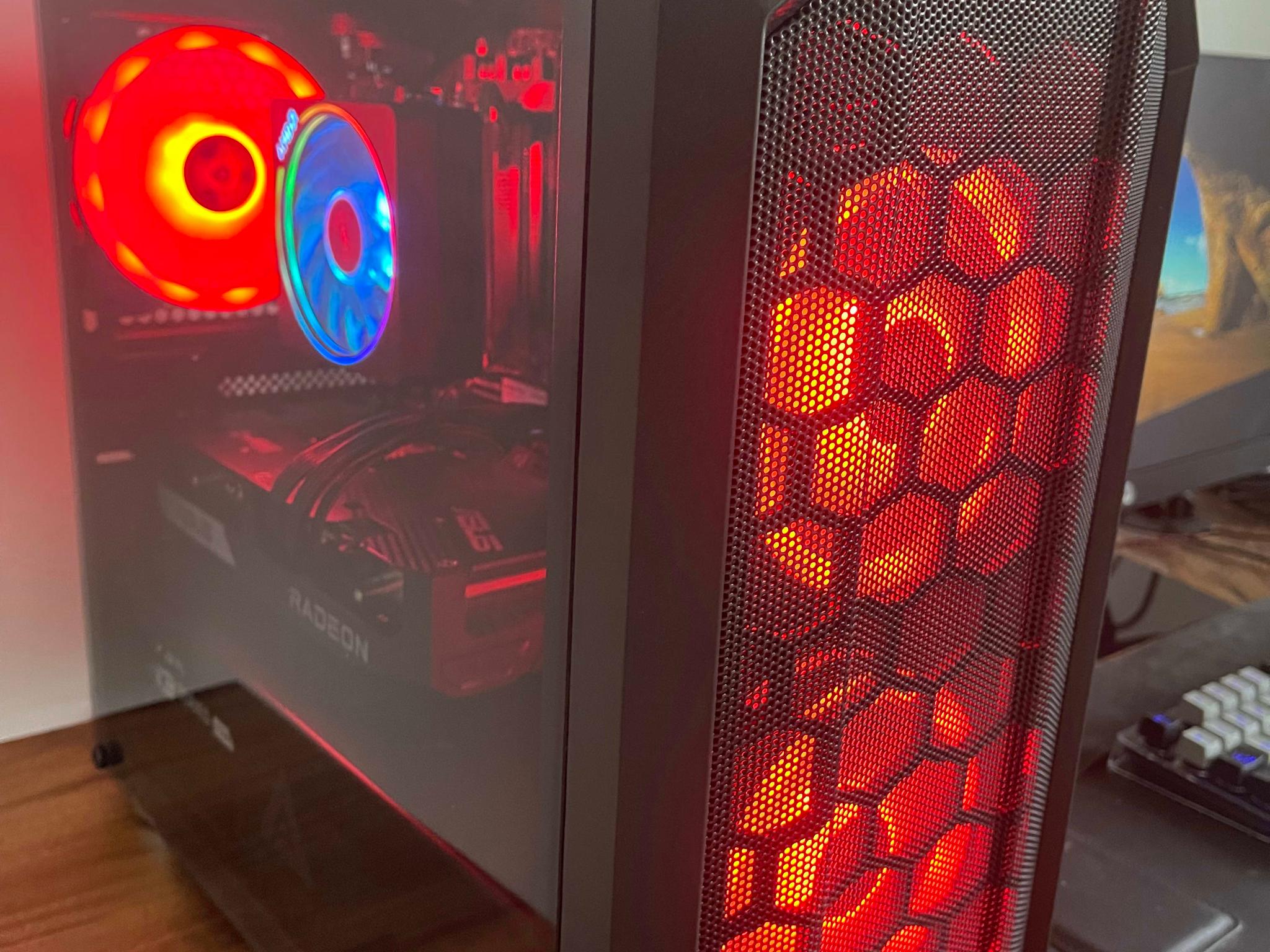 ON SALE- Budget Gamer Build Ryzen 3600x Micro Atx Gaming PC ,6600xt AMD 