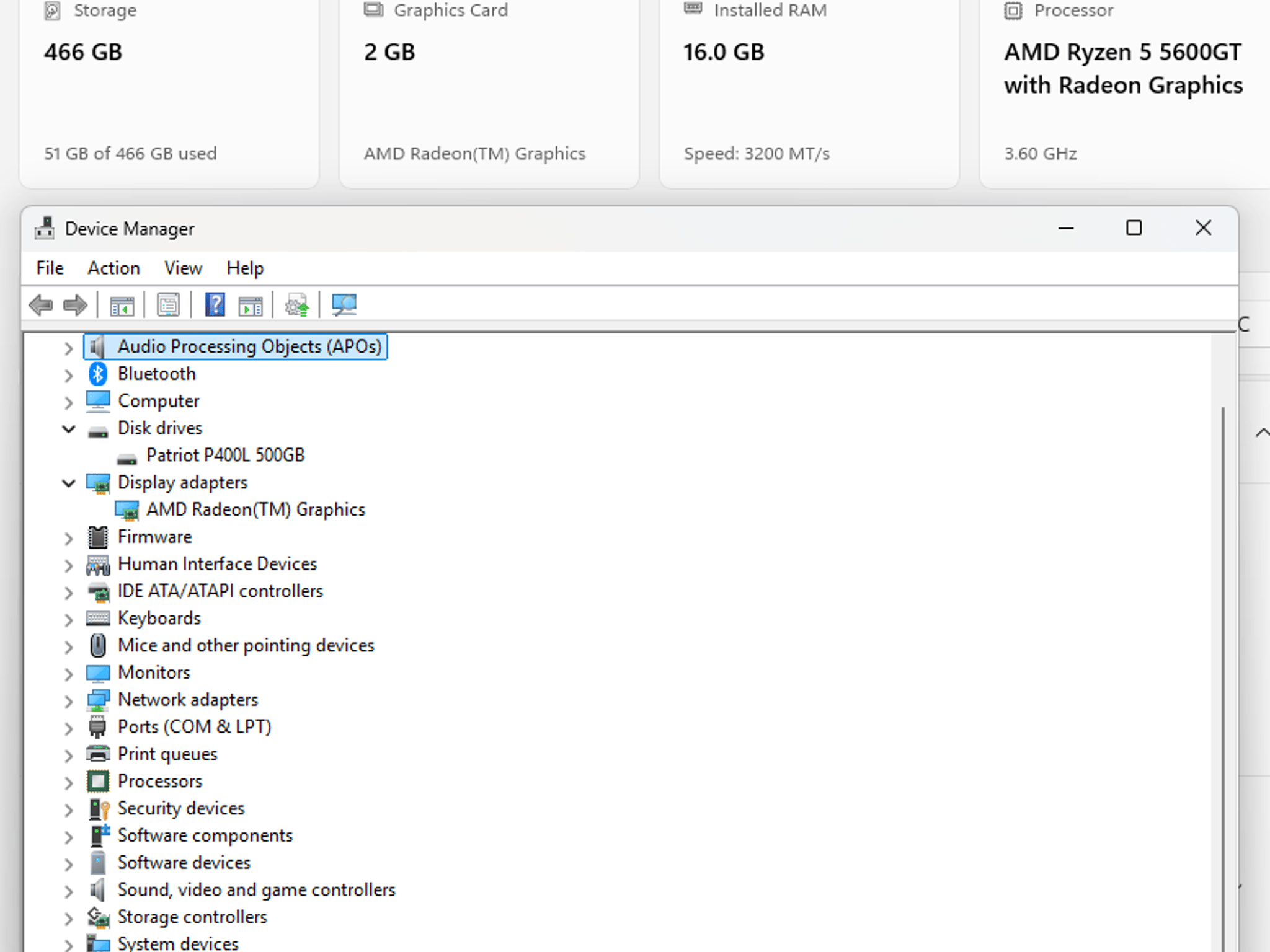 AMD Ryzen 5 5600GT Gaming PC Radeon Vega 7 Graphics ASUS B550M-A B550 Thermaltake Versa H18 Case