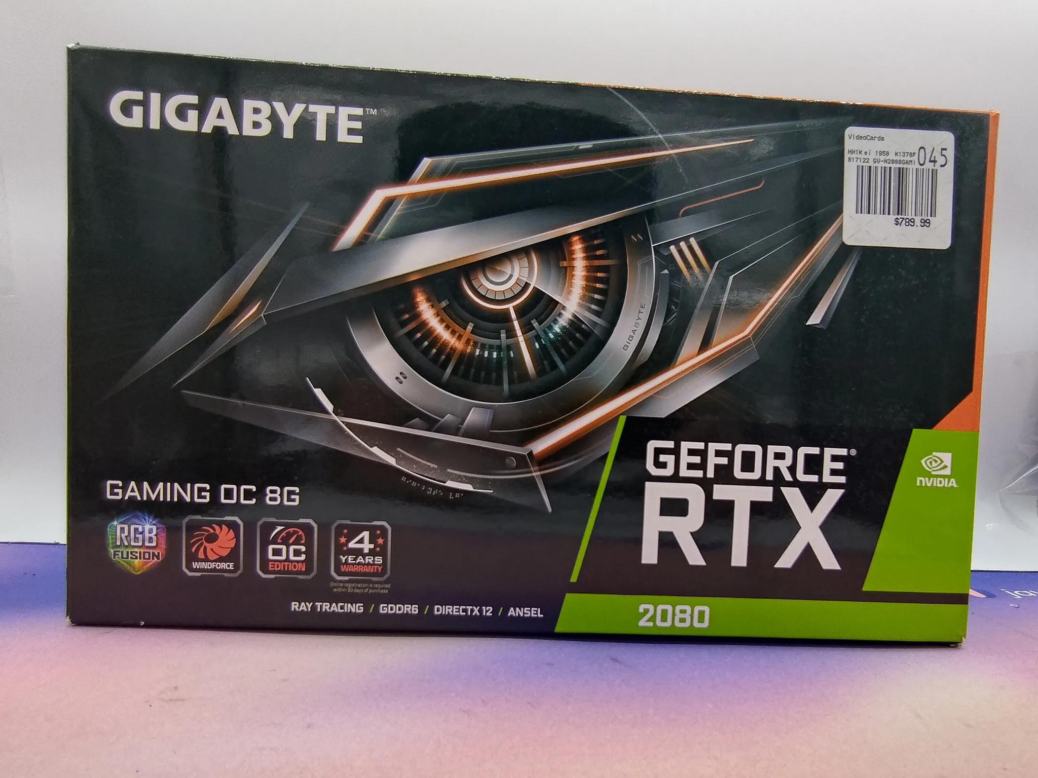 Gigabyte Gaming OC RTX 2080