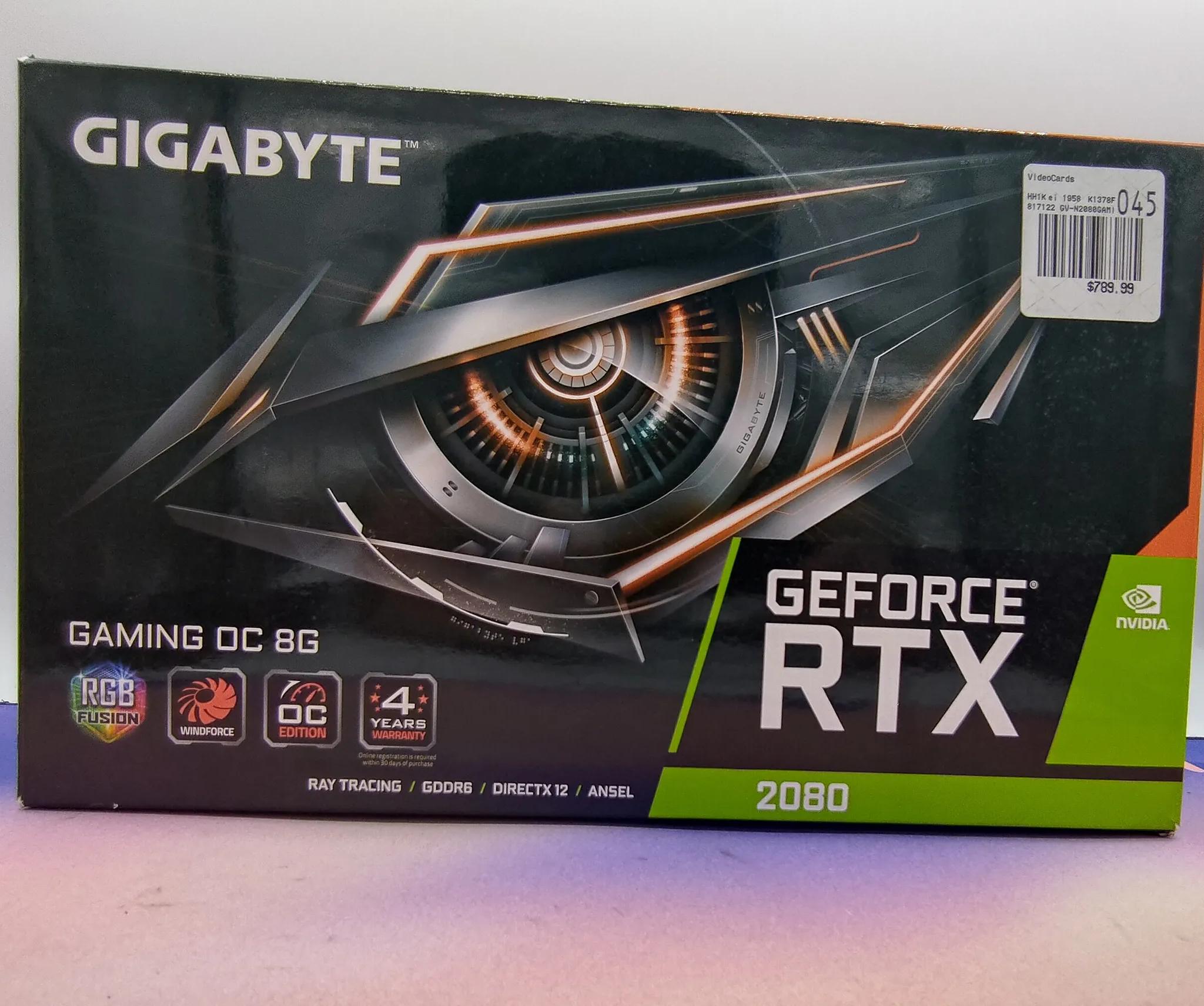 Gigabyte Gaming OC RTX 2080