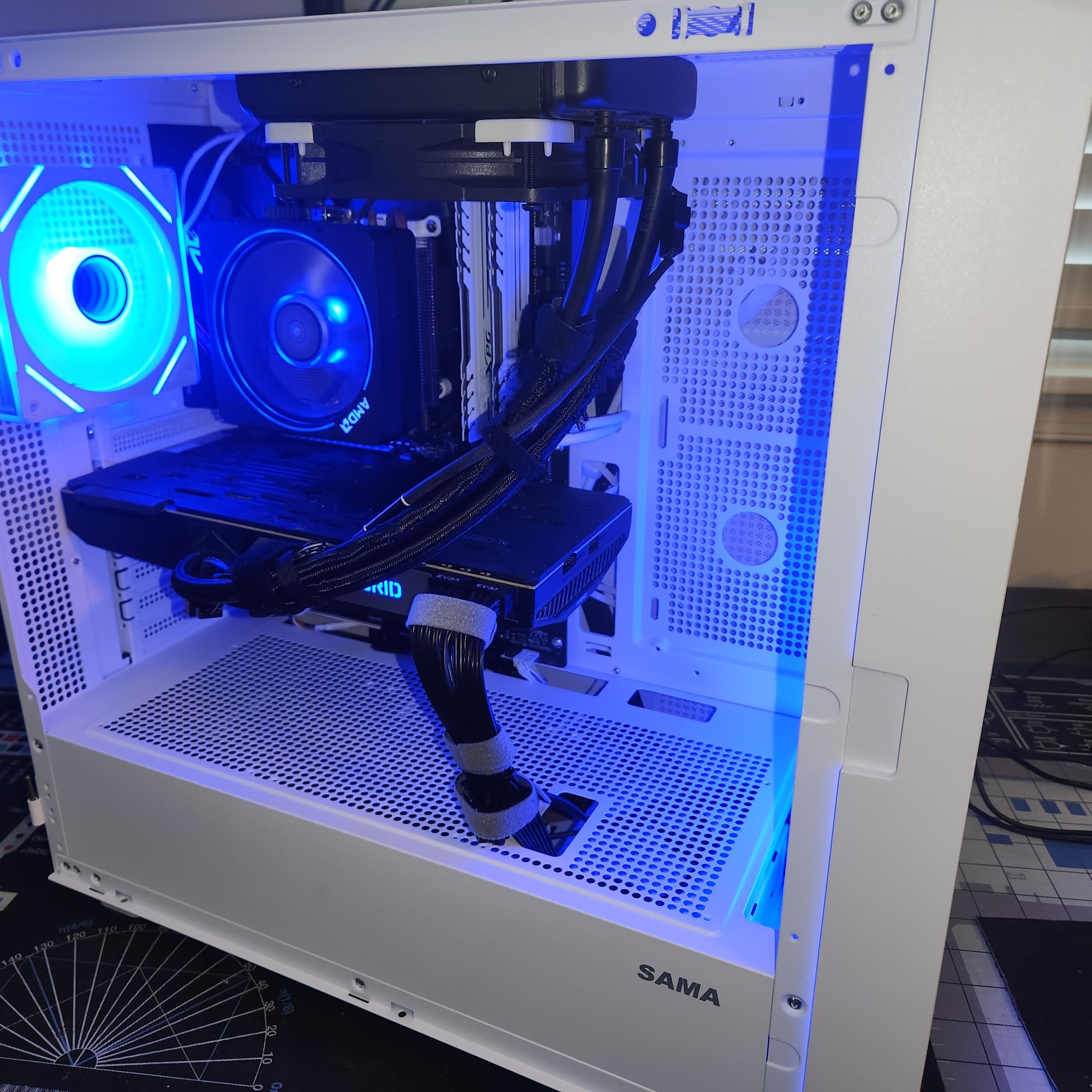 Asuka 02: BLUE THUNDER! Custom RTX GAMING and STREAMING PC!!!