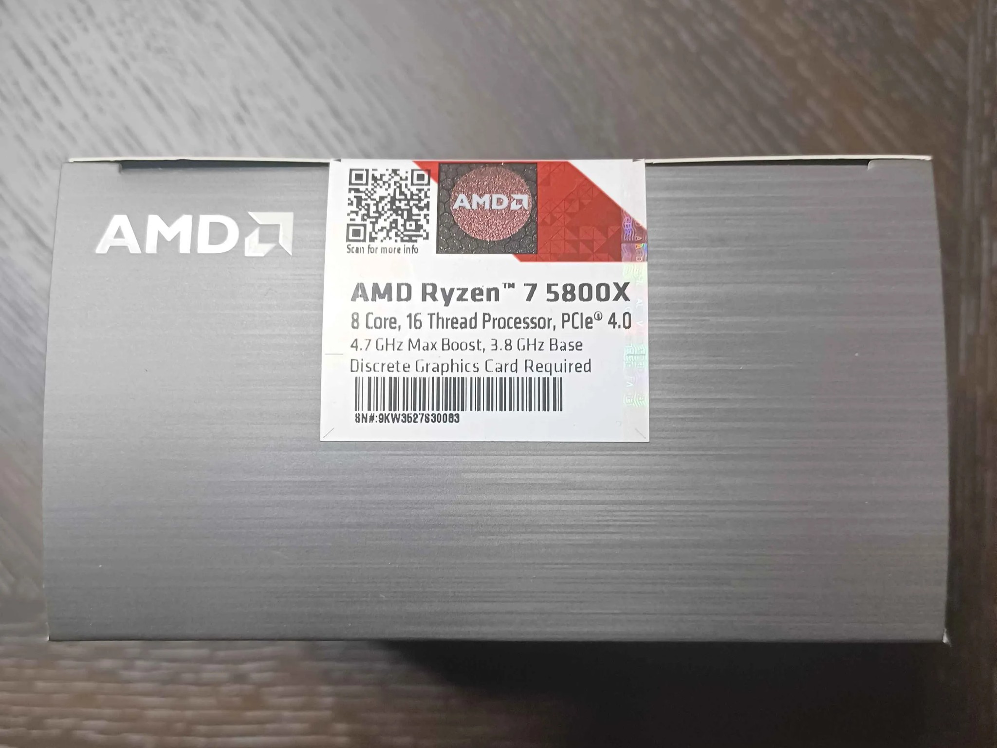 Brand New AMD Ryzen 7 5800x
