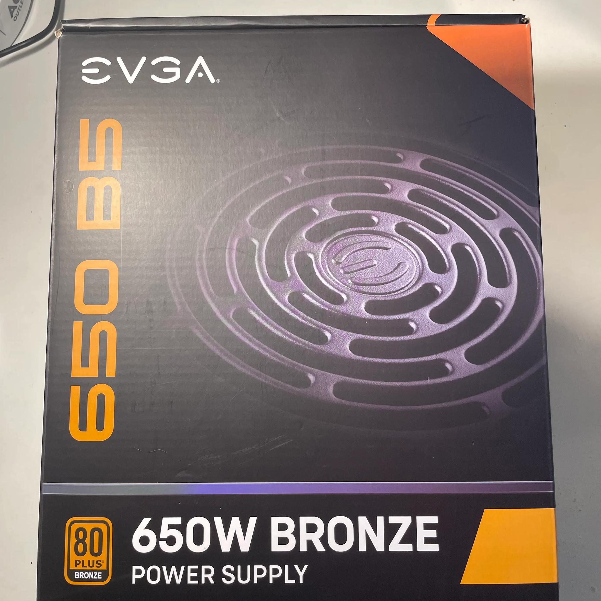 EVGA 650W 80+ Bronze Power Supply