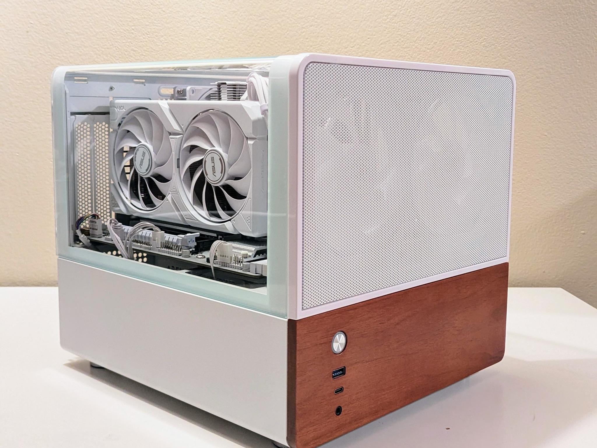 "Arctic Modern" - Minimalist White Build- 9060XT 16GB| Ryzen 7600X| 32GB DDR5| 1TB SSD|