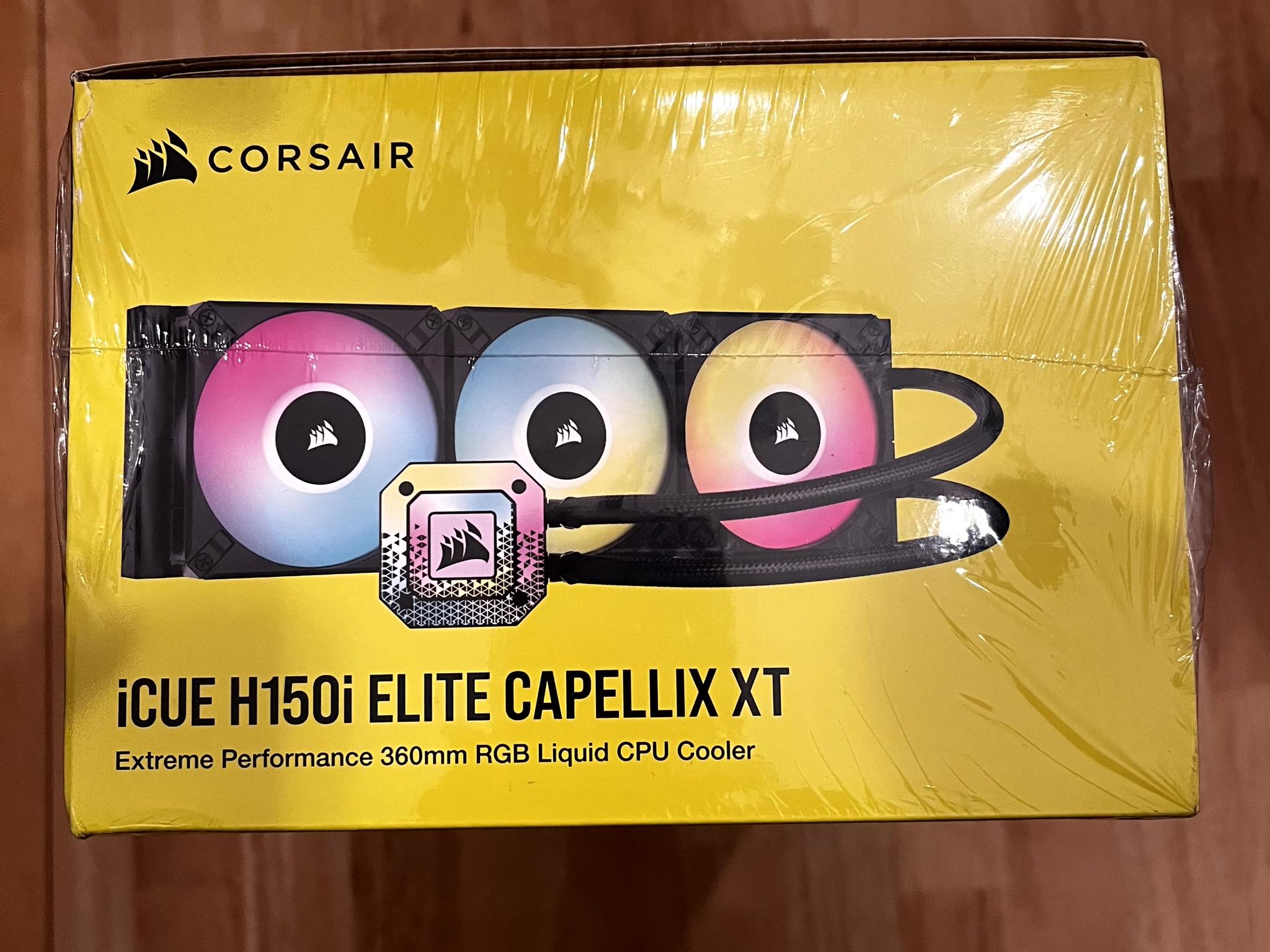 iCUE H150i Elite Capellix XT **NEW**