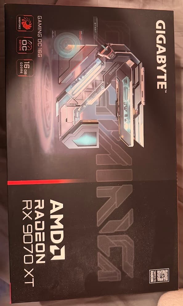 GIGABYTE RX 9070 XT GAMING OC 16G