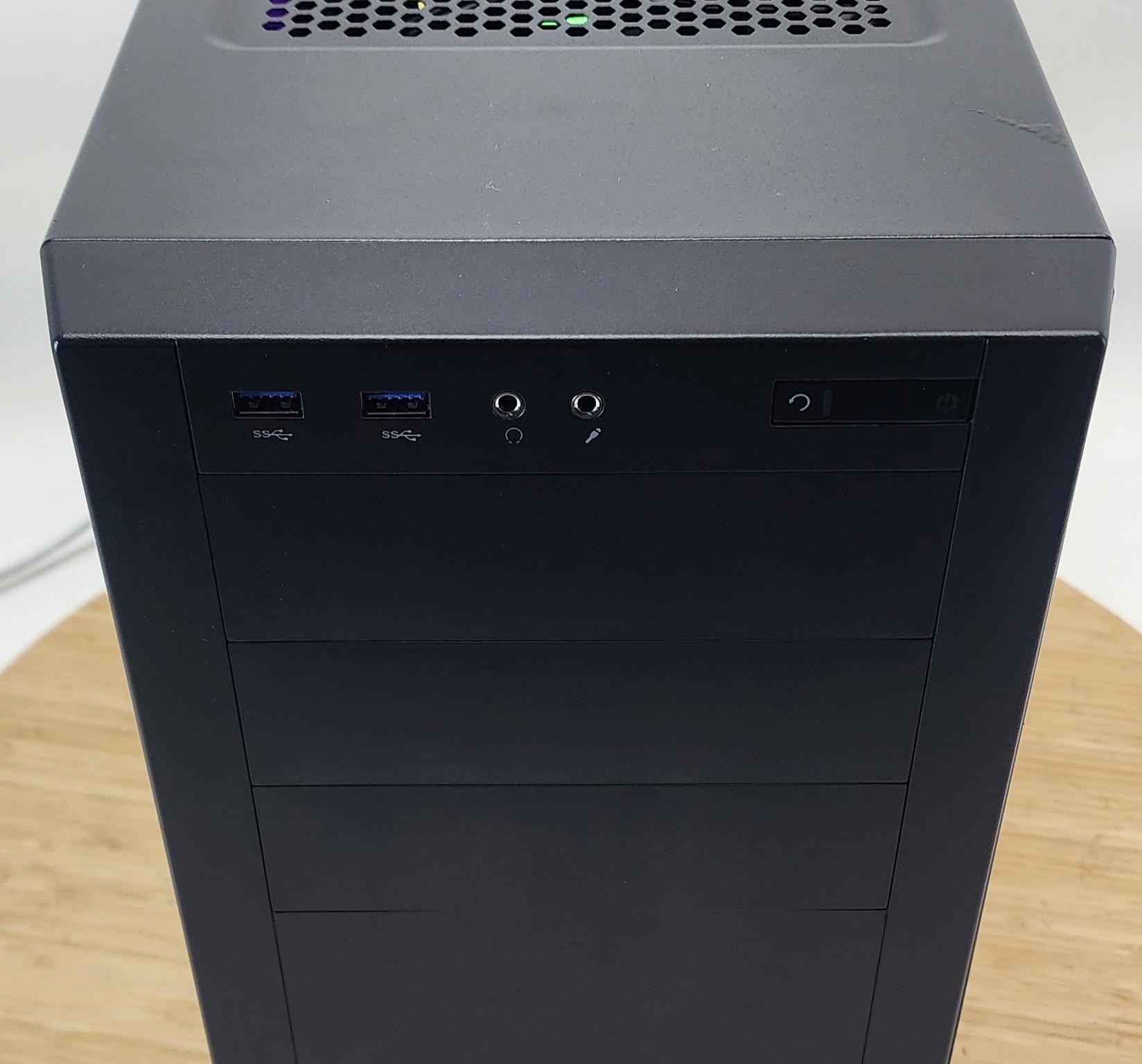 Gaming PC i3-10100F 16GB RAM 256GB SSD + 1TB HDD RX 6500 XT 4GB Win11 Computer