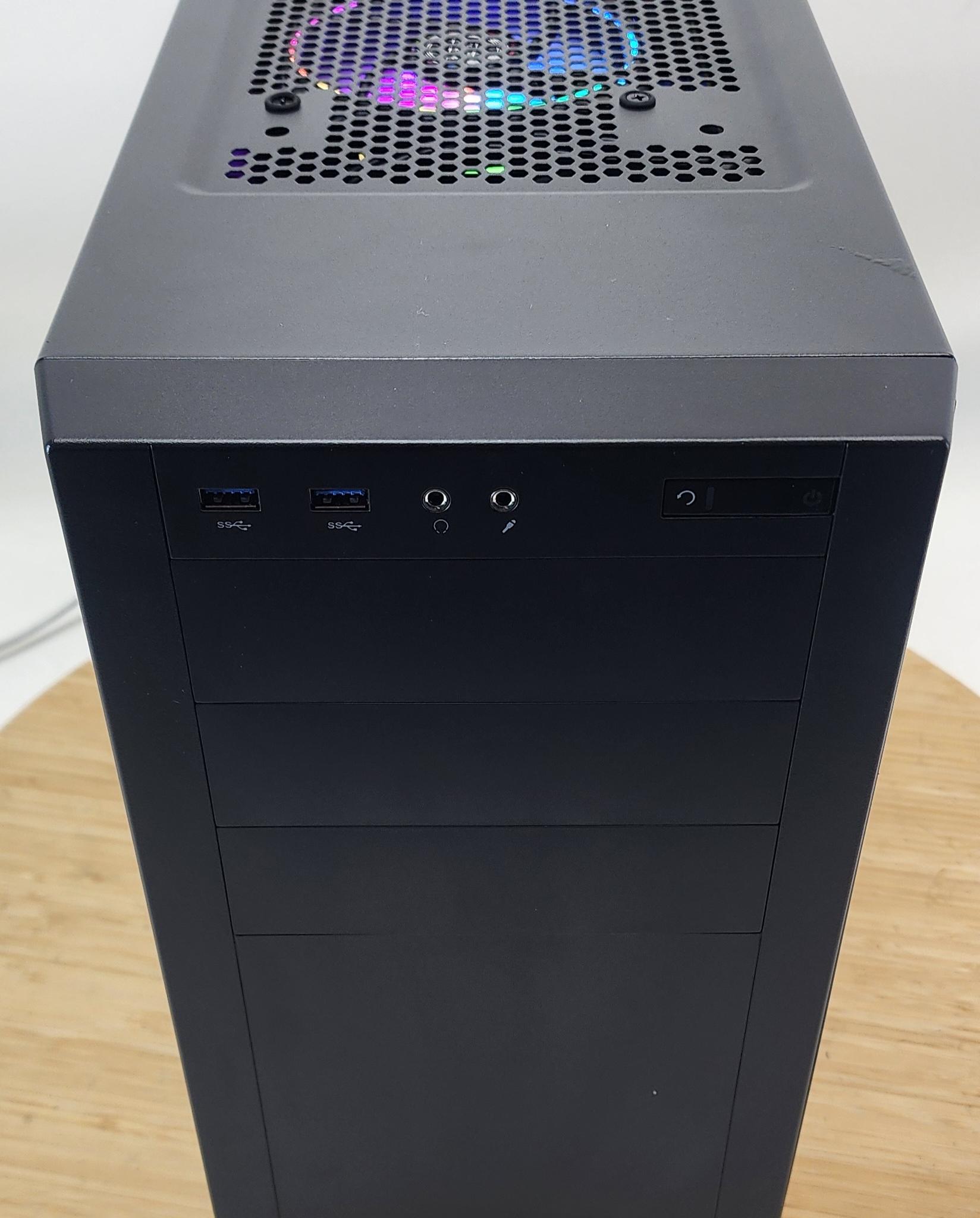 Gaming PC i3-10100F 16GB RAM 256GB SSD + 1TB HDD RX 6500 XT 4GB Win11 Computer