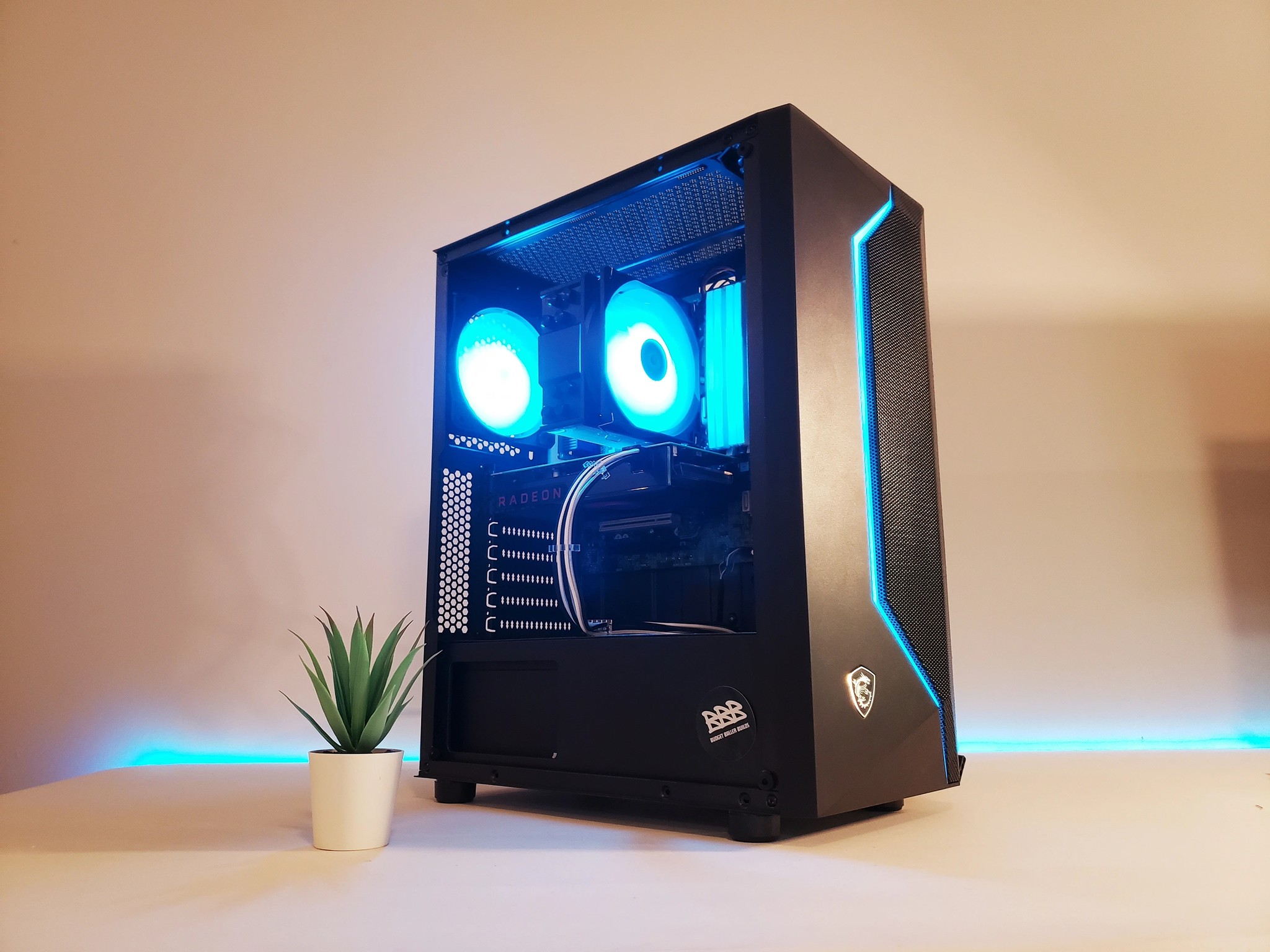 MSI Gaming PC | ⚙️RX580 8GB | Changeable RGB Lighting ✨ |