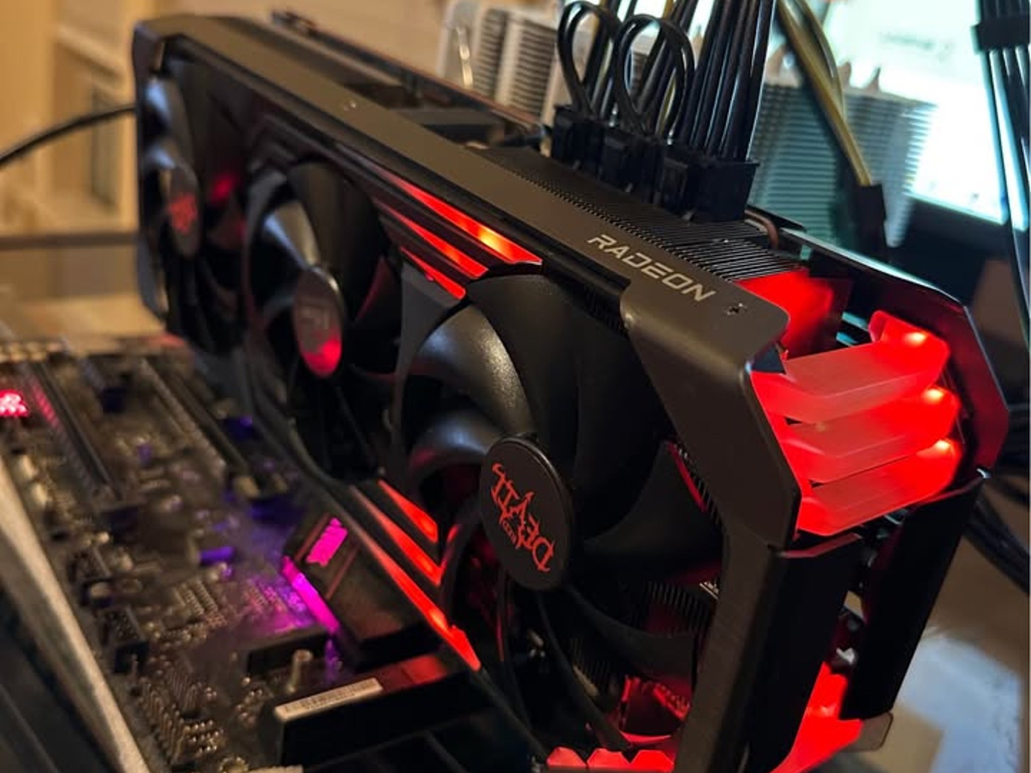PowerColor RX 6900 XT Red Devil AMD Radeon Overclocked Triple-Fan 16GB GDDR6 PCIe 4.0 GPU