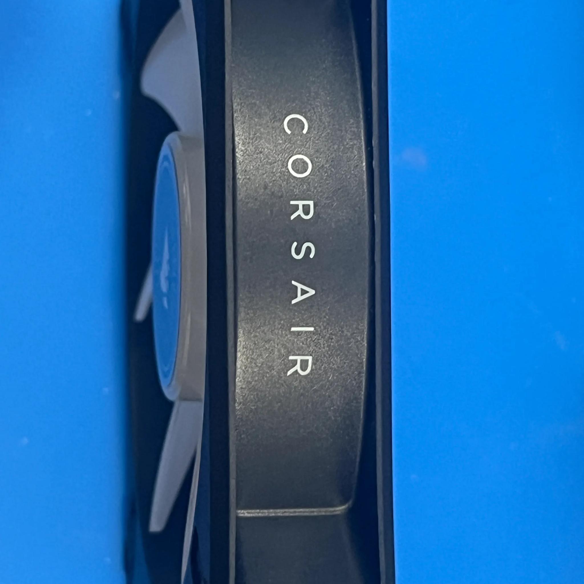 (6)  Corsair 120mm ML Elite RGB Fans with Commander Core